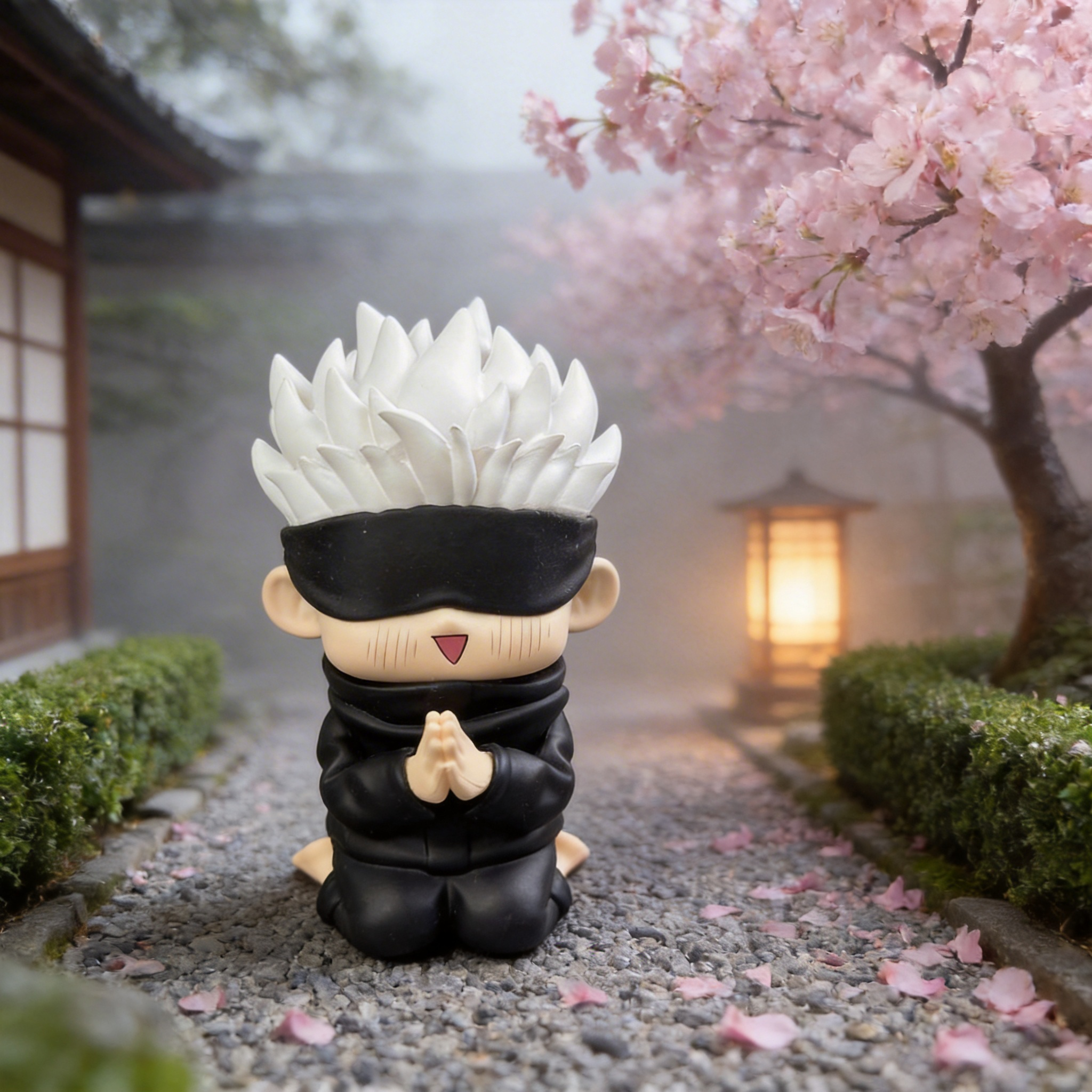 Chibi Jujutsu Kaisen Sitting Position Figures - Gojo 