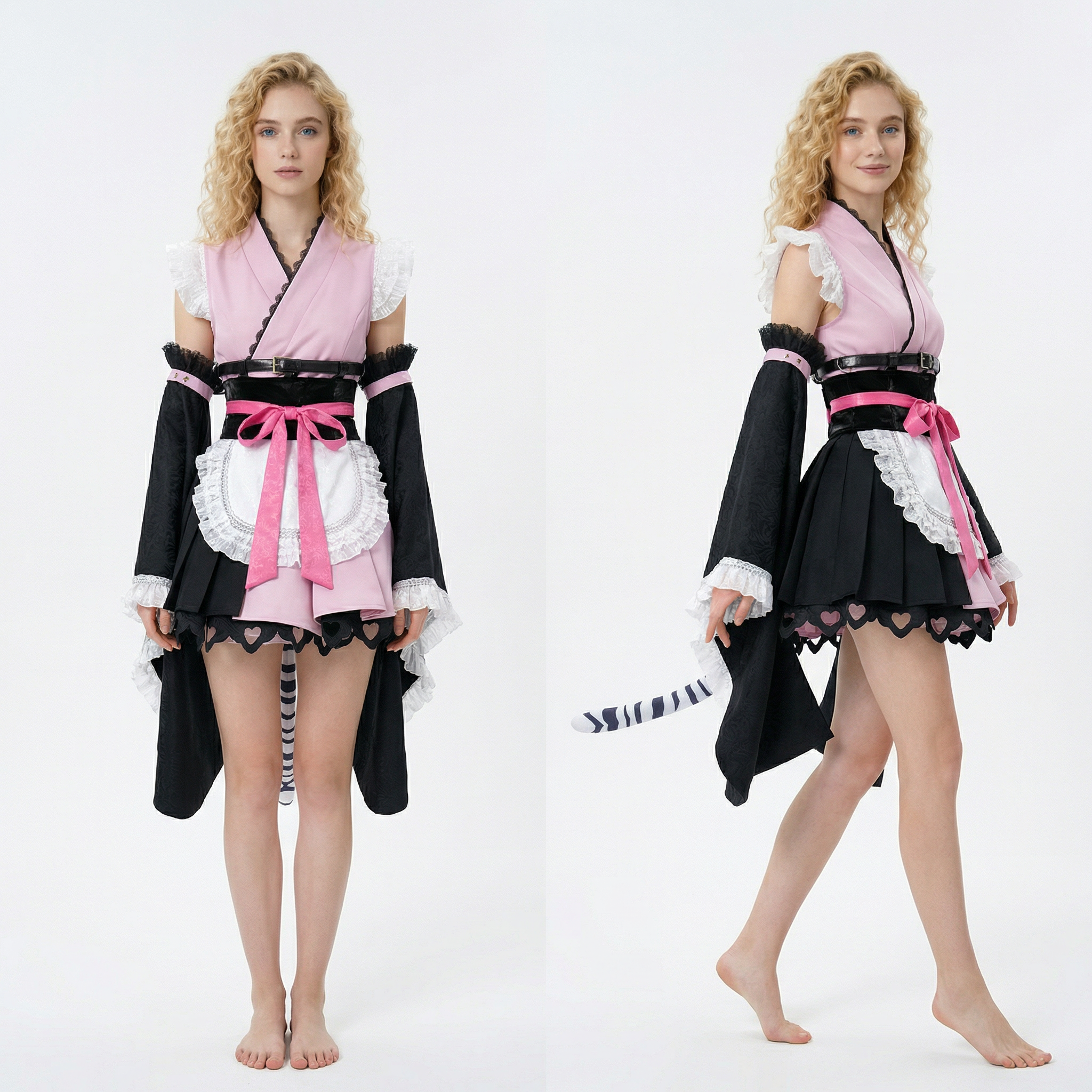 Chrono Space Kaguya-hime Komazawa Noi Sci-Fi Fantasy Cosplay Costume Full Set - Cosplee