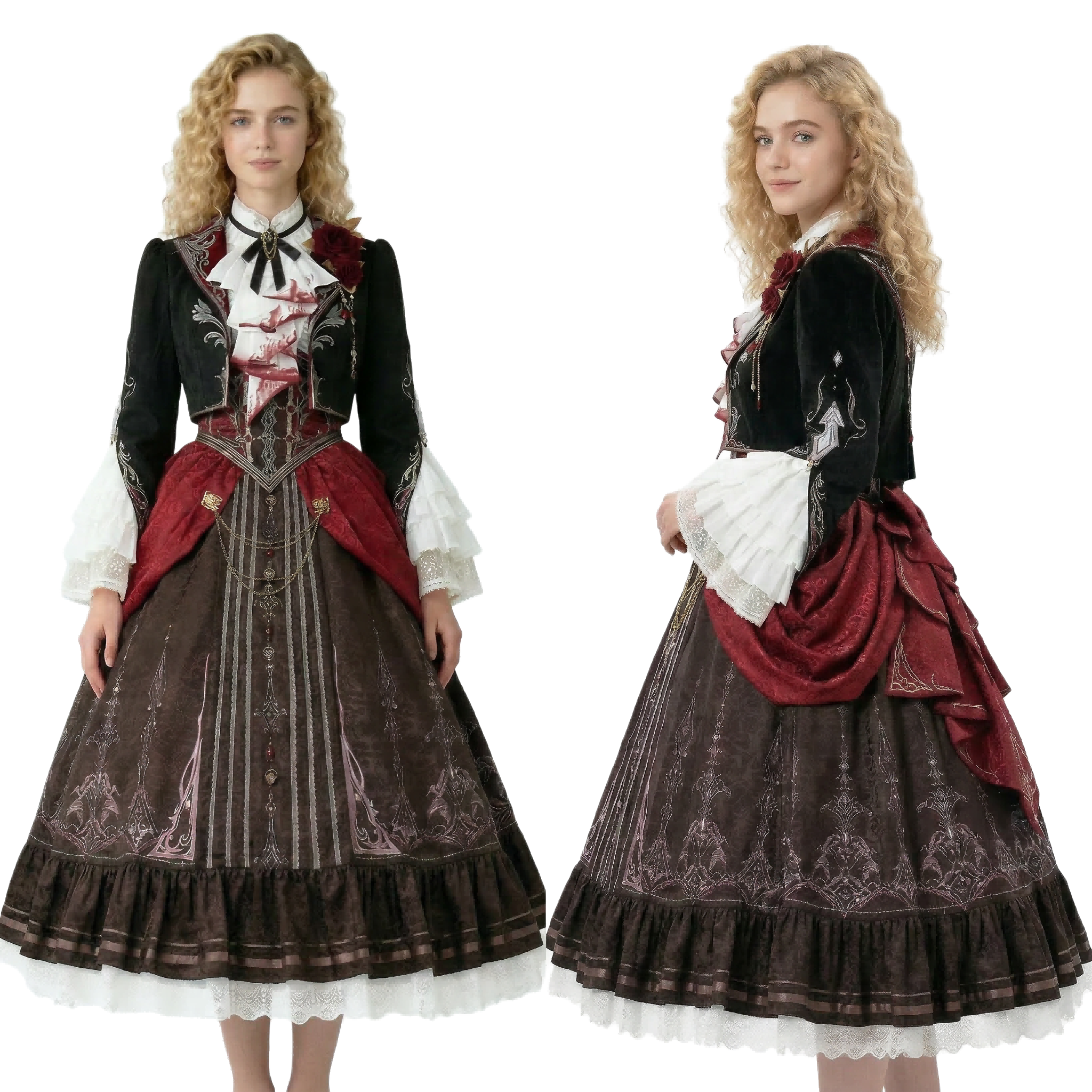 Love and Deepspace Silverwing Demon Cosplay Costume Dark Angel Full Set Women's Gaming Outfit - Cosplee