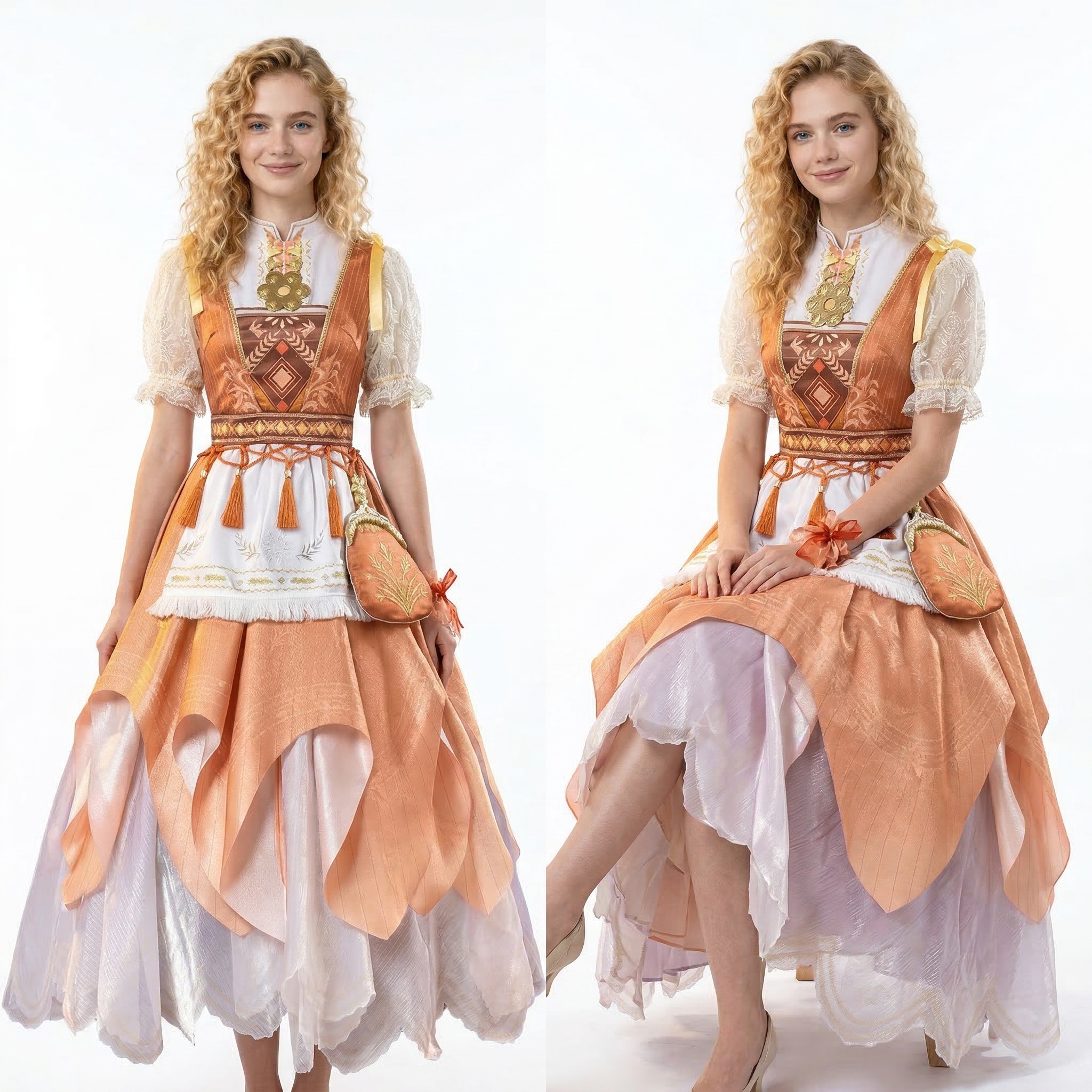 Infinity Nikki Wind of Hometown Cosplay Costume Nikki Full Set Women's Role Playing Outfit - Cosplee