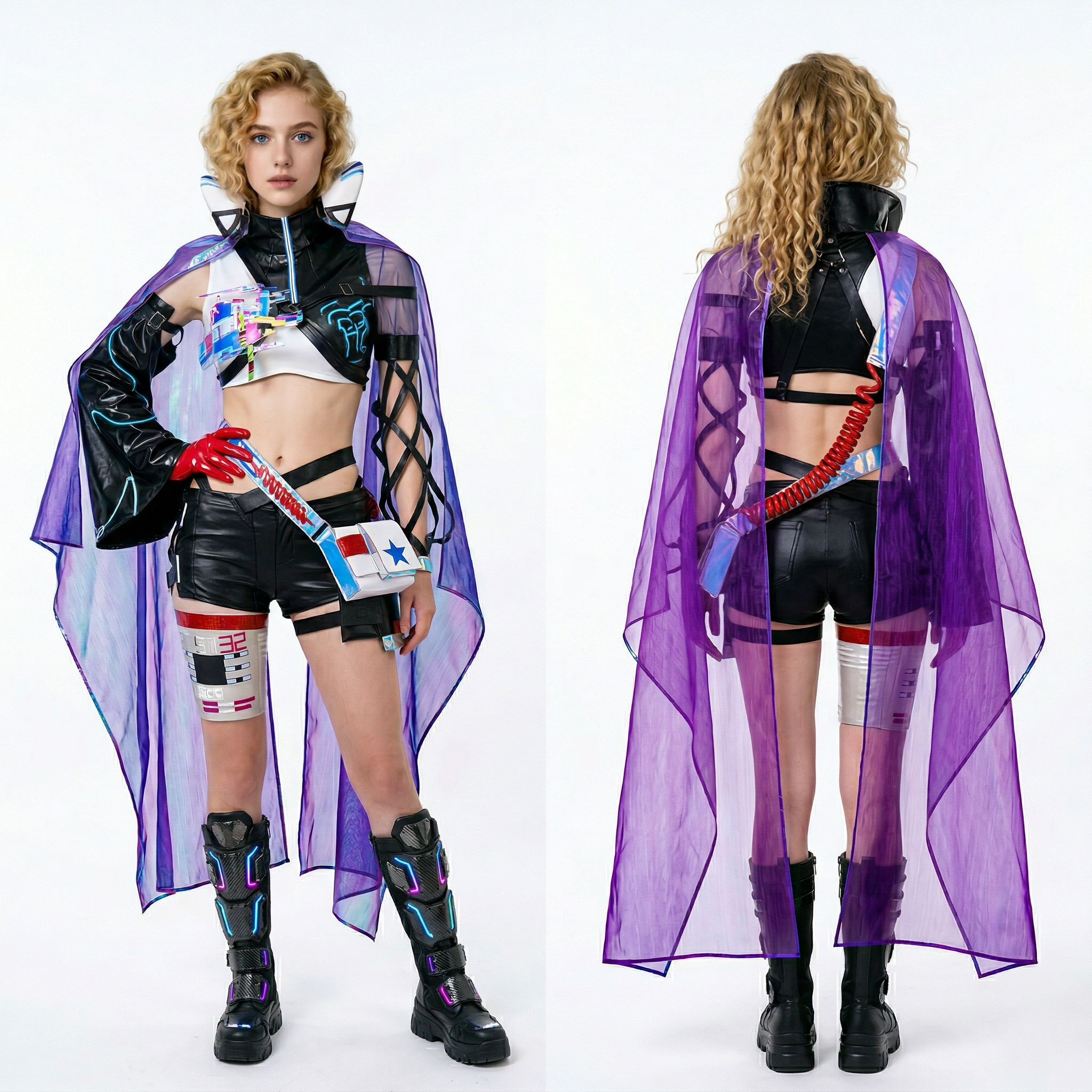 Path to Nowhere 000 Mysterious Sinner Cosplay Costume Full Set - Cosplee