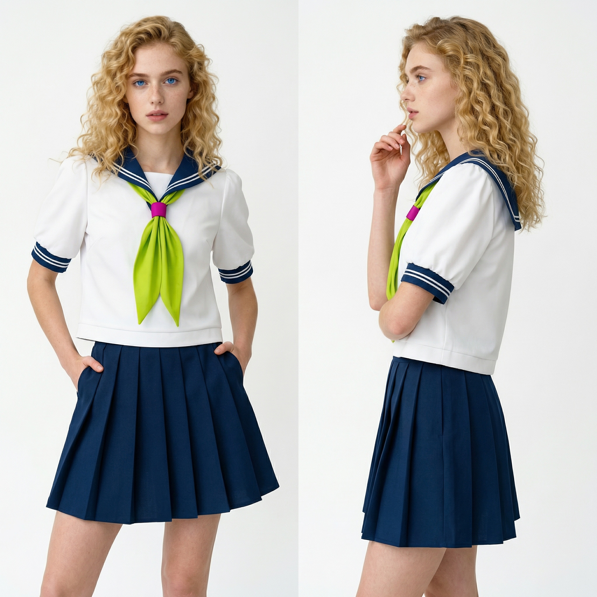 You and I Are Polar Opposites Suzuki Cosplay JK Sailor Uniform Costume - Cosplee