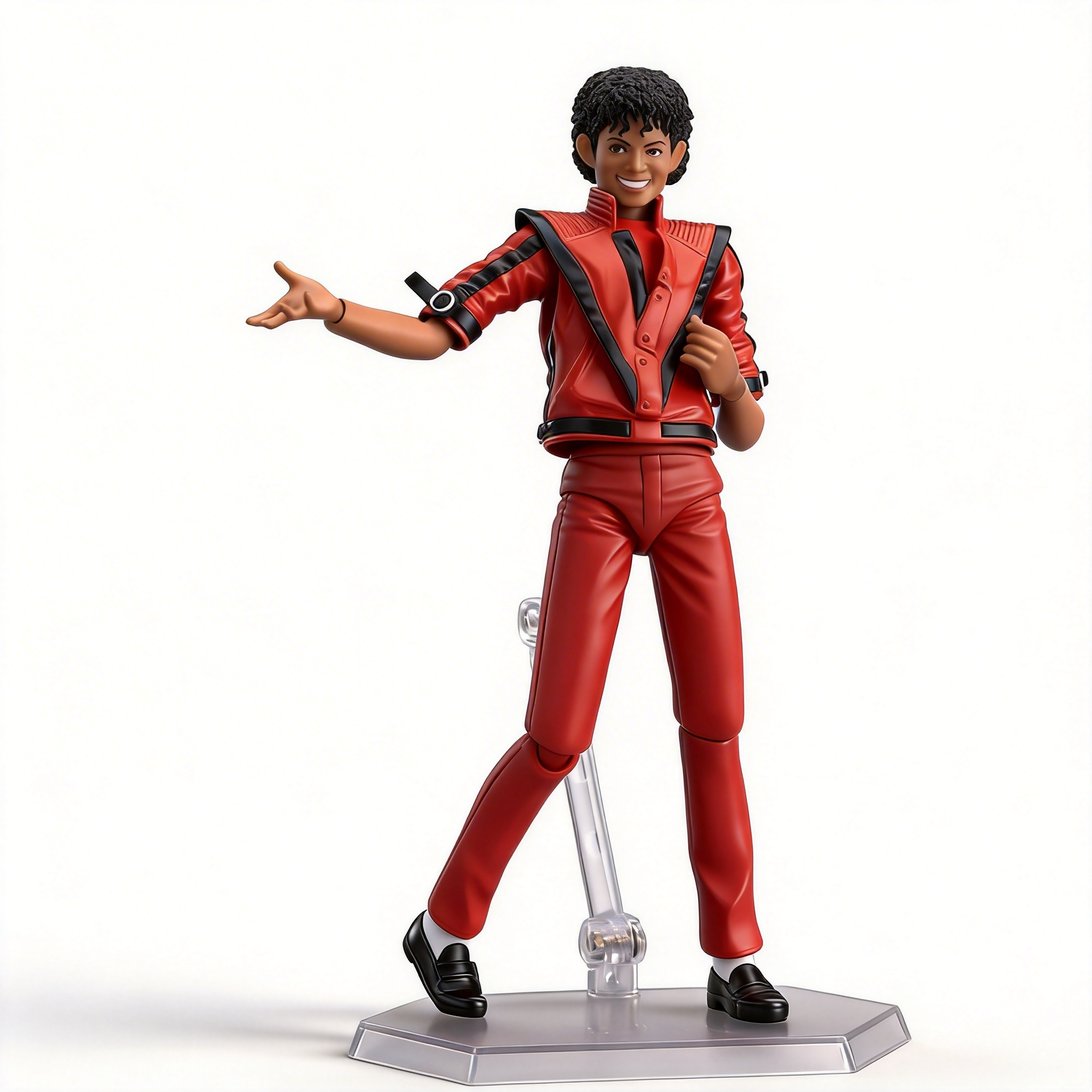 Michael Jackson Thriller MV Costume Action Figure - Collectible Model Boxed Doll - Cosplee