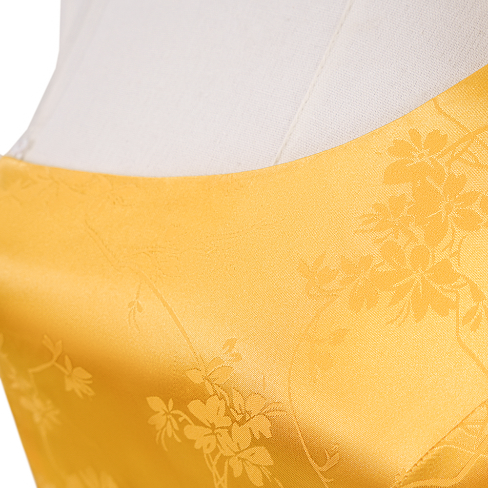 Judy Hopps Yellow Ball Gown Dress from Zootopia 2, Inspired Outfit with Optional Petticoat for Complete Look - Cosplee