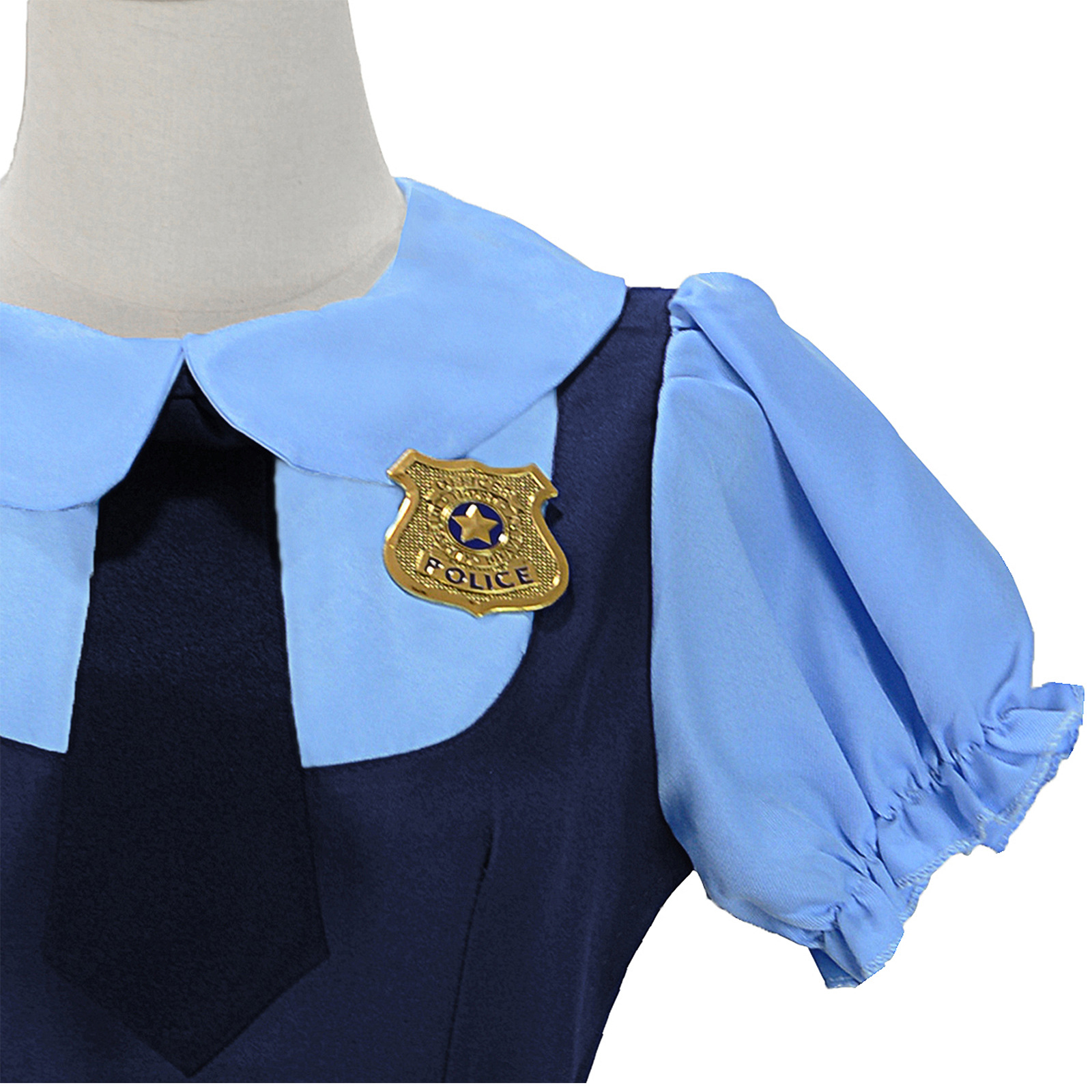 Zootopia 2 Judy Hopps Police Officer Cosplay Costume Dress - Cosplee