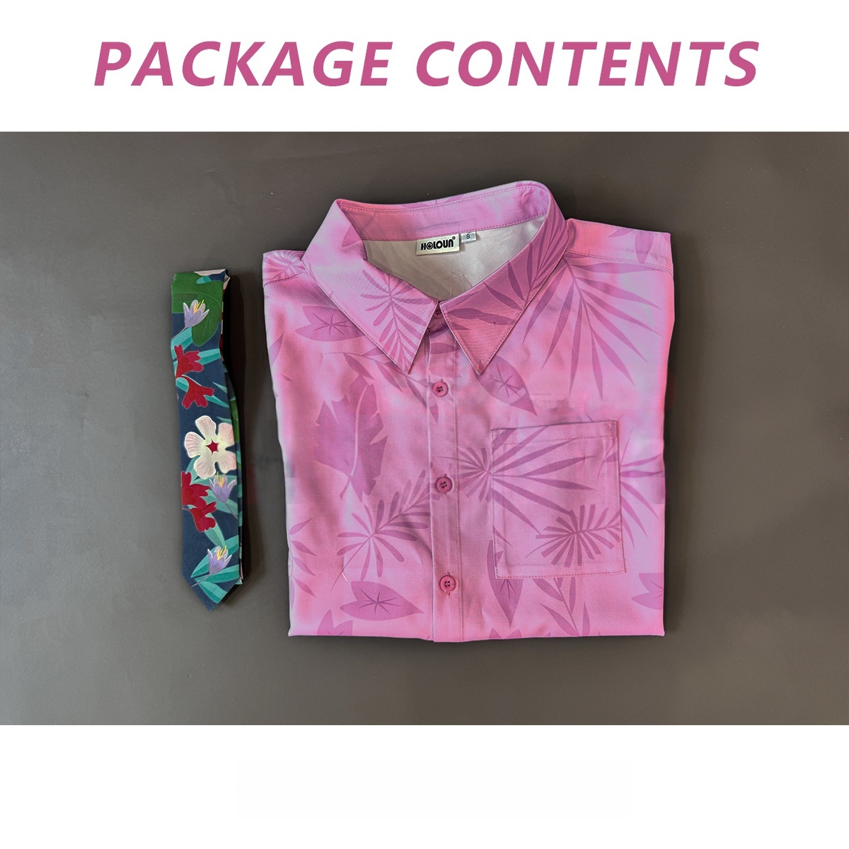 Official Nick Wilde Fox Shirt and Tie Cosplay Costume Set - Cosplee