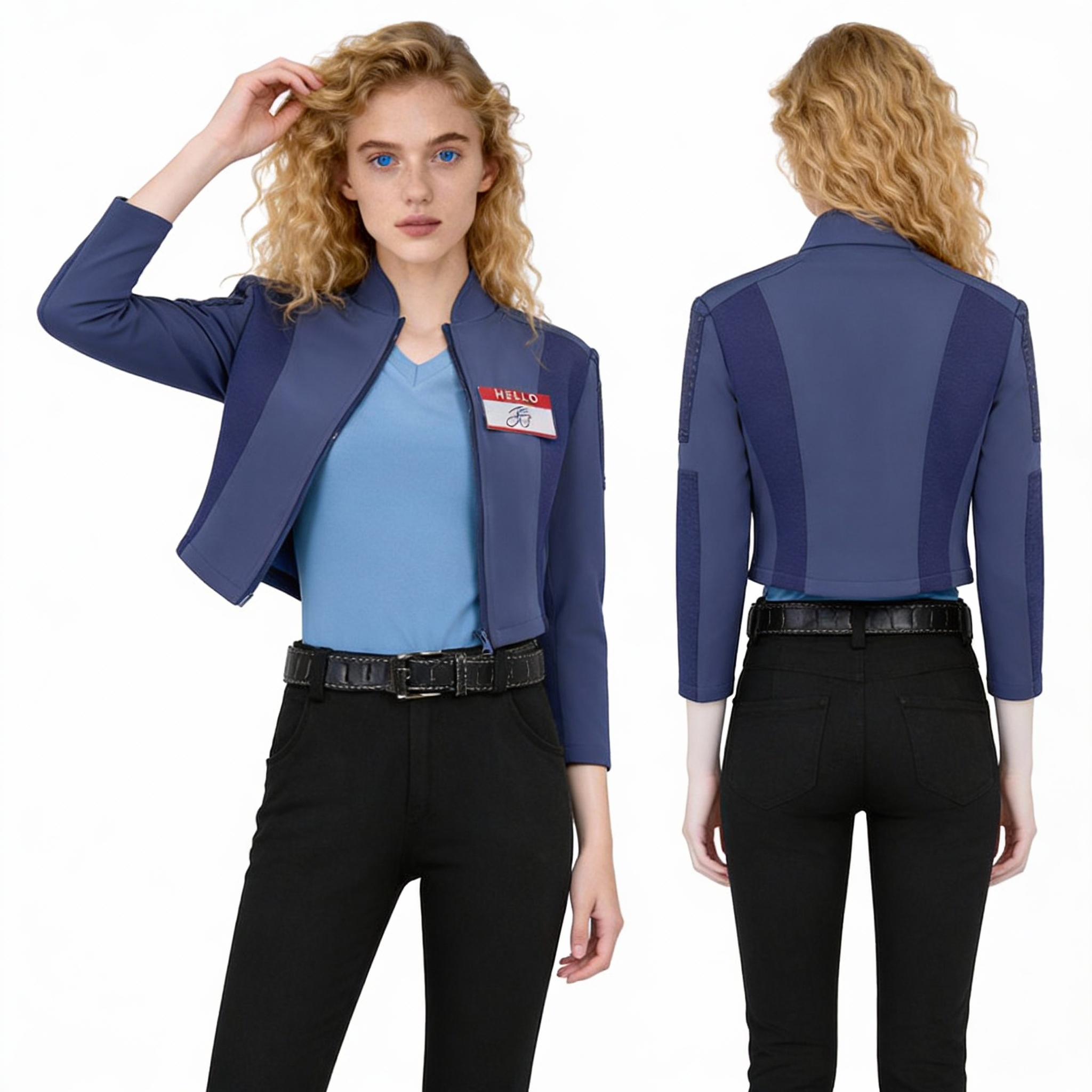 Zootopia 2 - Judy Hopps - Form-Fitting Blue Uniform - Cosplee