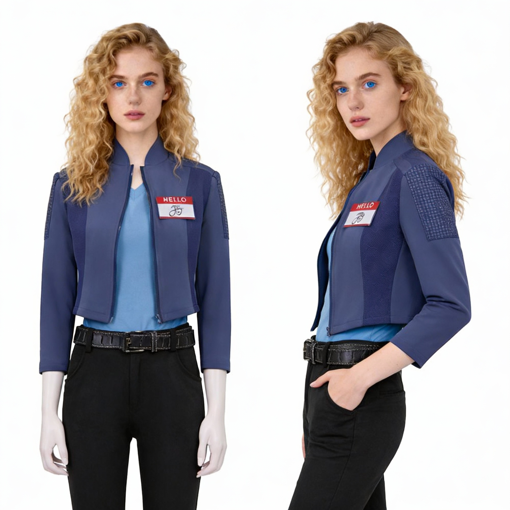 Zootopia 2 - Judy Hopps - Form-Fitting Blue Uniform - Cosplee