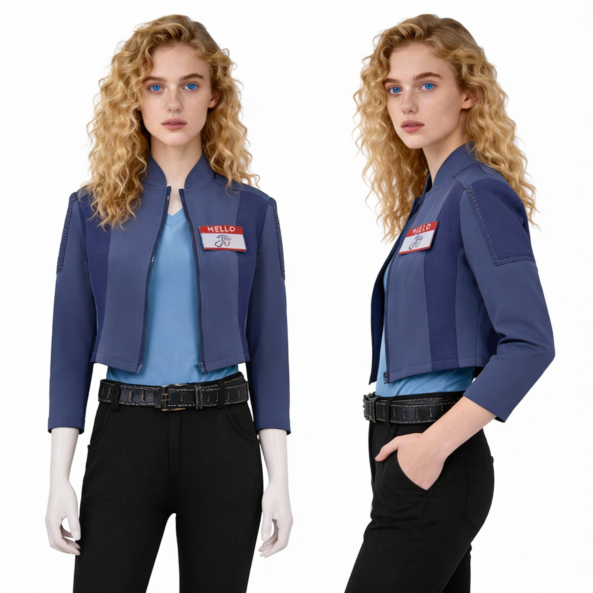 Zootopia 2 - Judy Hopps - Form-Fitting Blue Uniform - Cosplee