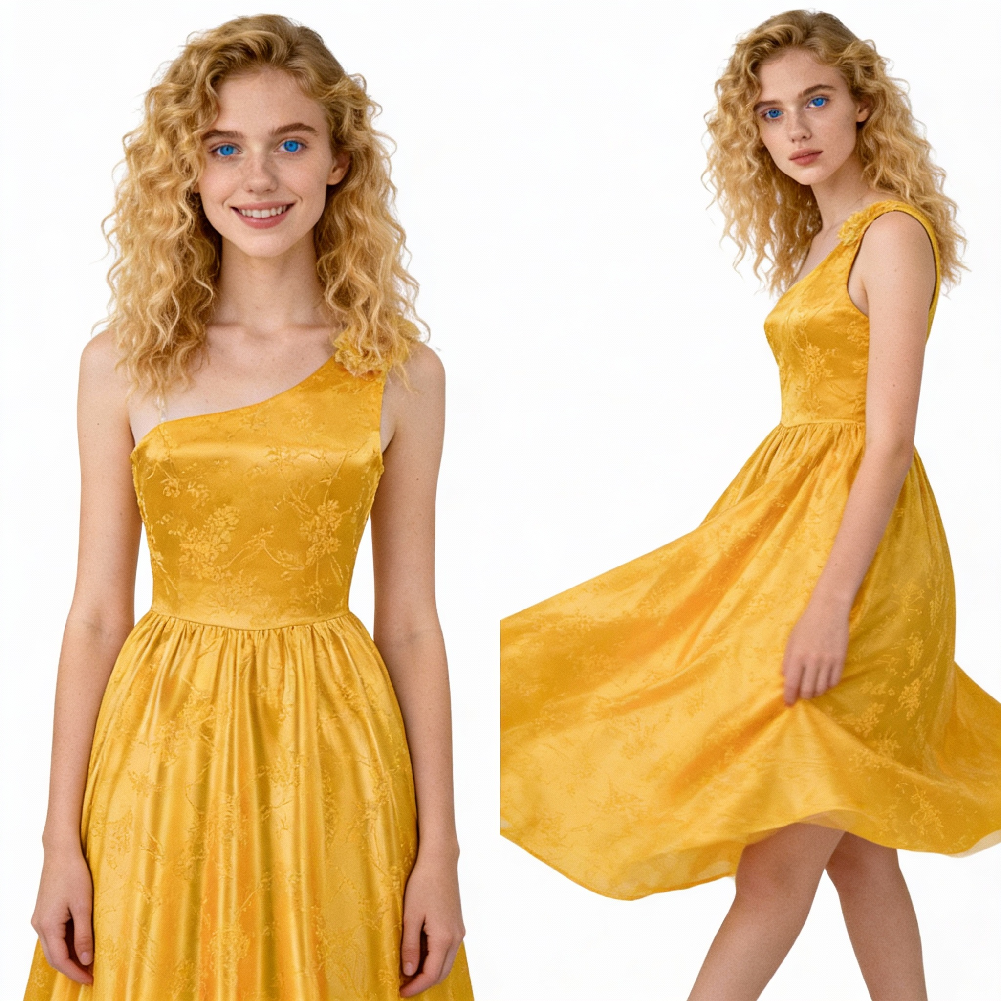 Judy Hopps Yellow Ball Gown Dress from Zootopia 2, Inspired Outfit with Optional Petticoat for Complete Look - Cosplee