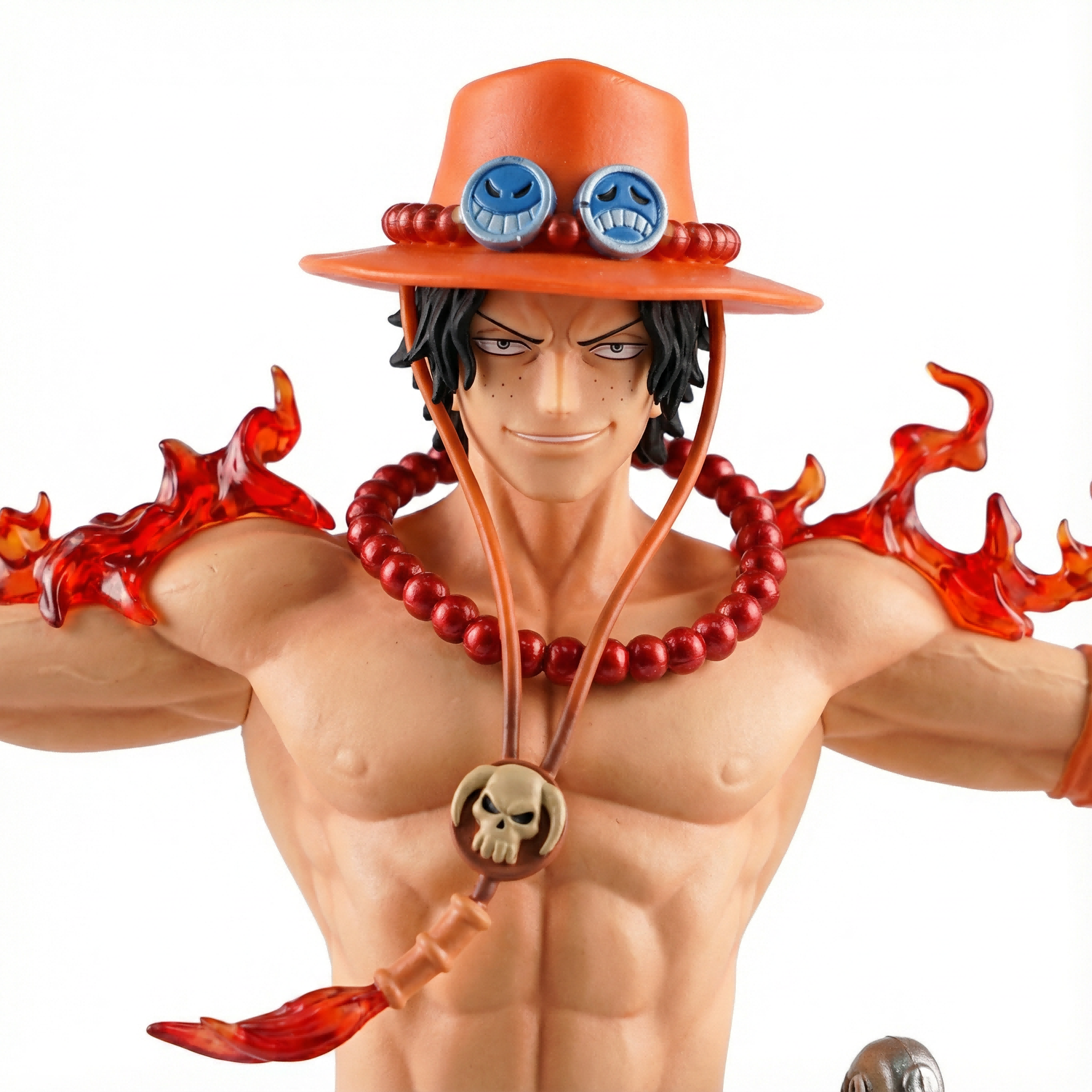 One Piece Three Brothers Ace with Cross Arms Action Figure Statue PVC Collectible Model - Cosplee