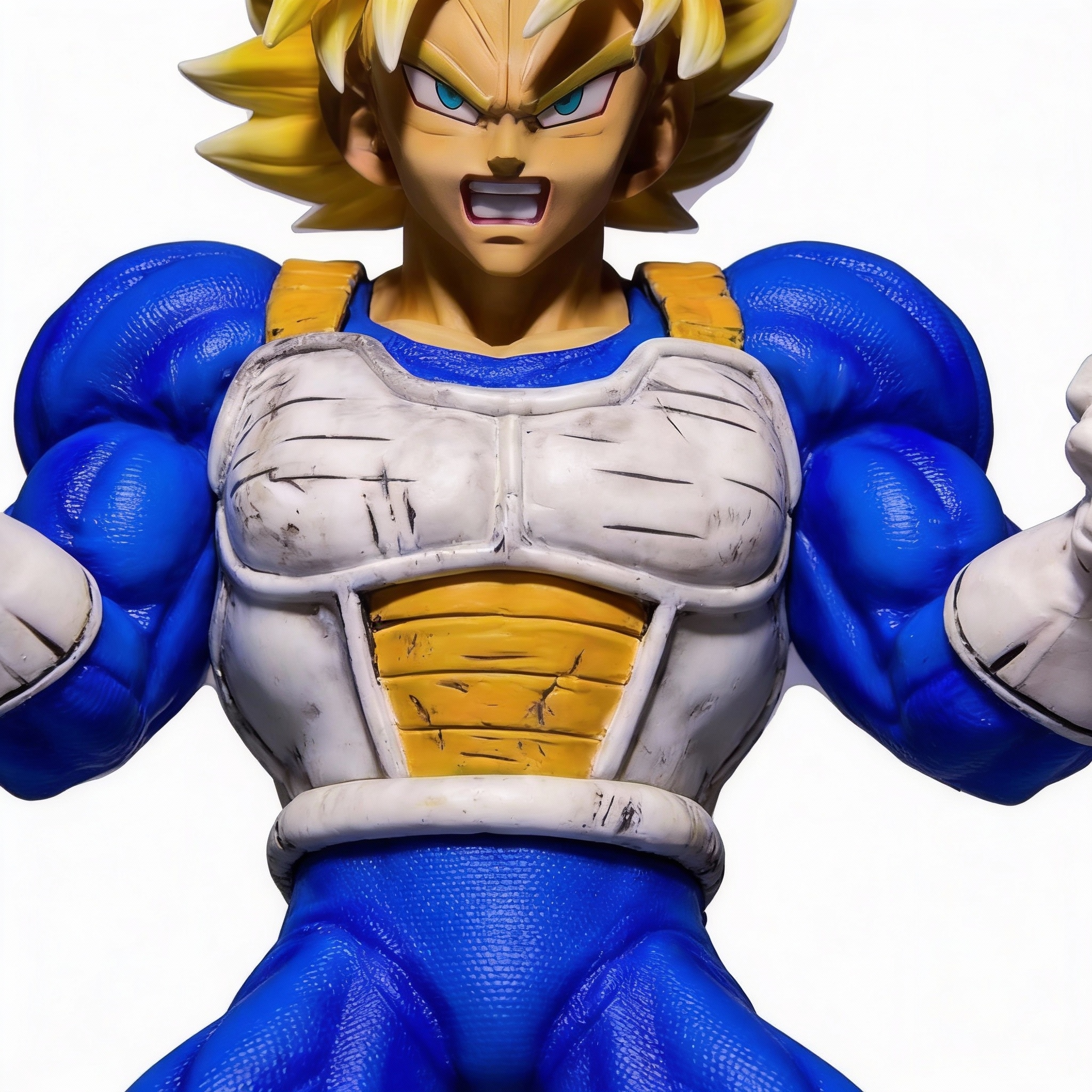 Dragon Ball Z - Super Saiyan Training Goku (Muscular Standing Pose) - Boxed Collectible Statue - Cosplee