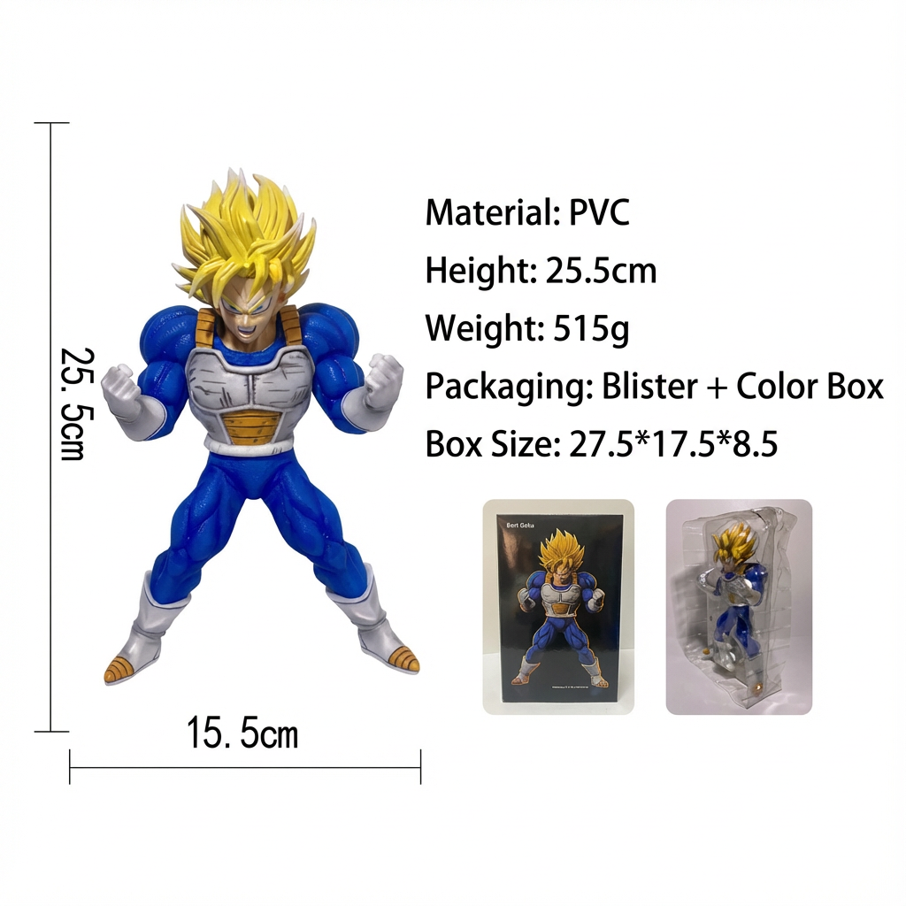 Dragon Ball Z - Super Saiyan Training Goku (Muscular Standing Pose) - Boxed Collectible Statue - Cosplee