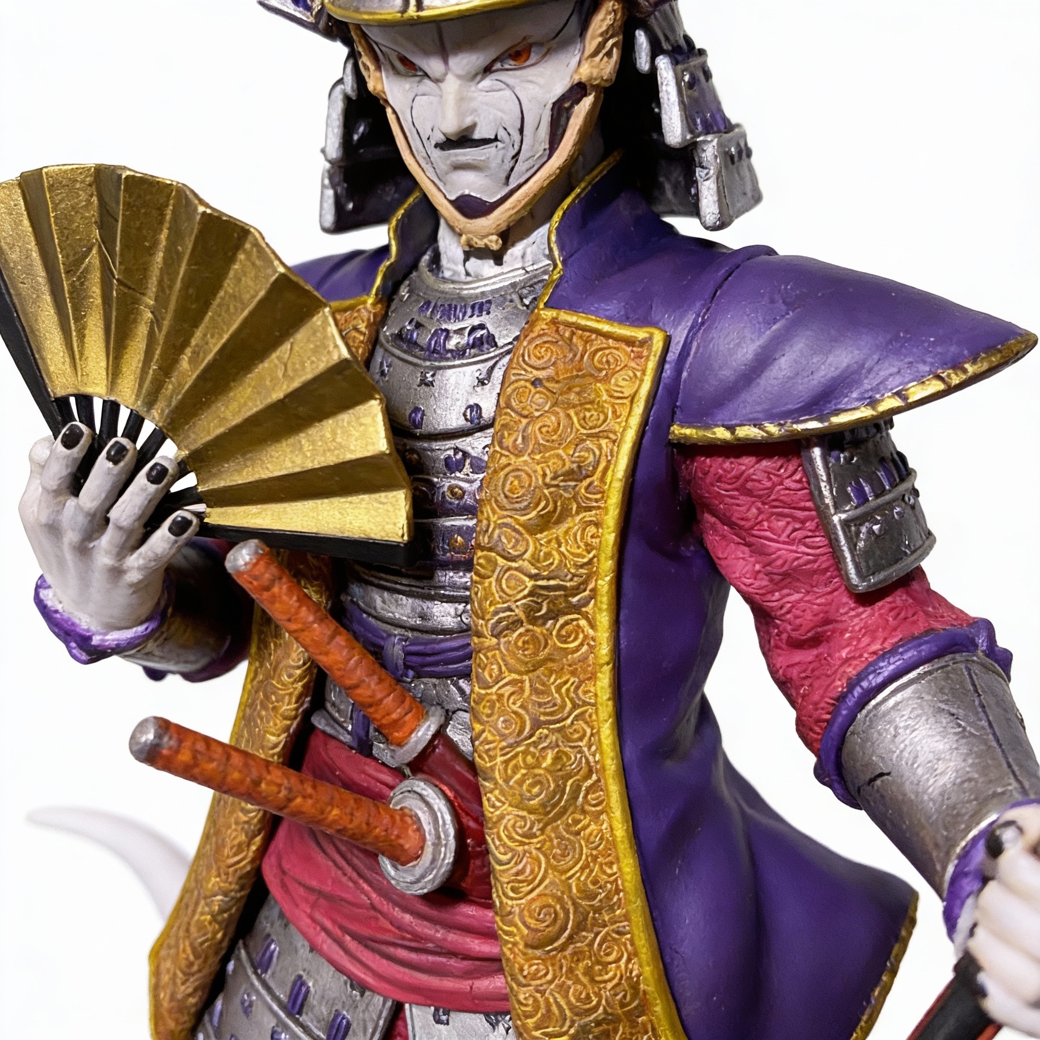 LK Samurai Series - Majin Buu, Vegeta, & Future Trunks (Super Saiyan Rage) - Samurai-Inspired Dragon Ball Z Statue Collection - Cosplee