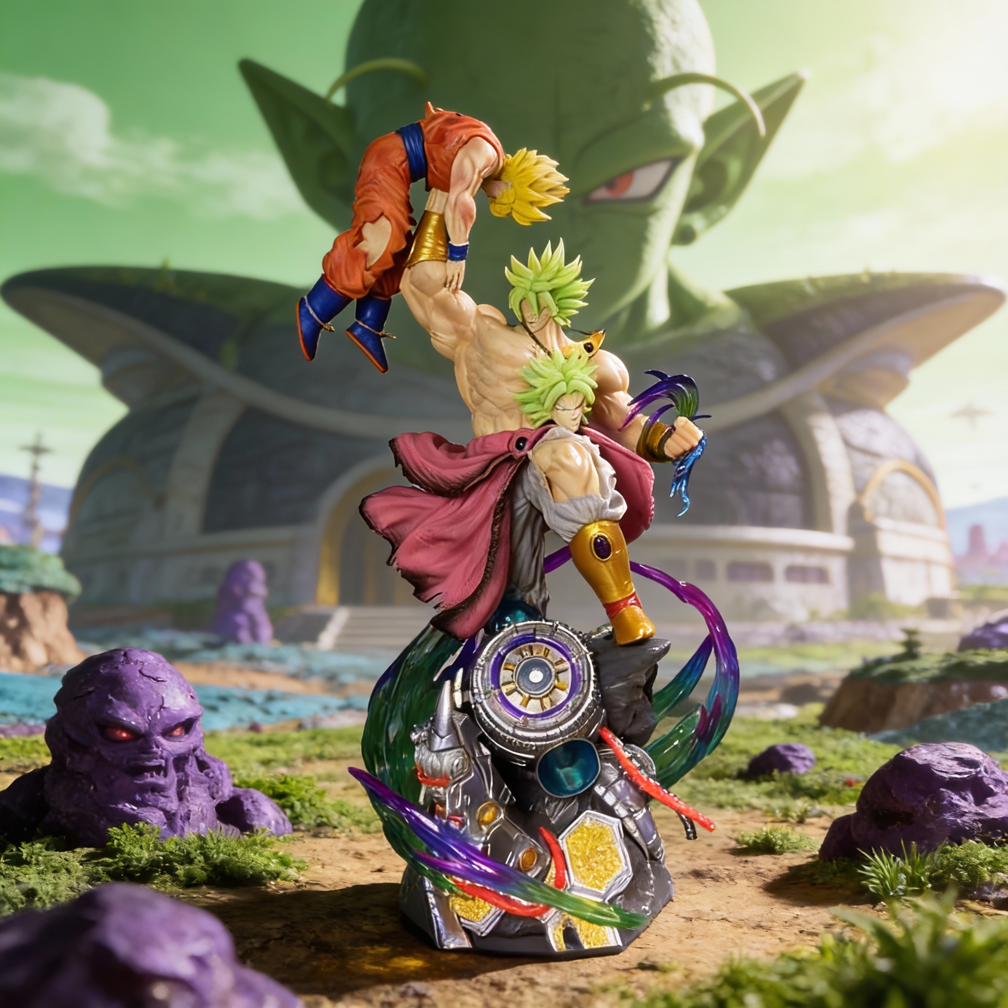 Dragon Ball Super: Broly - Legendary Super Saiyan (Cloudy Ripple Series Limited Edition) Statue - Cosplee