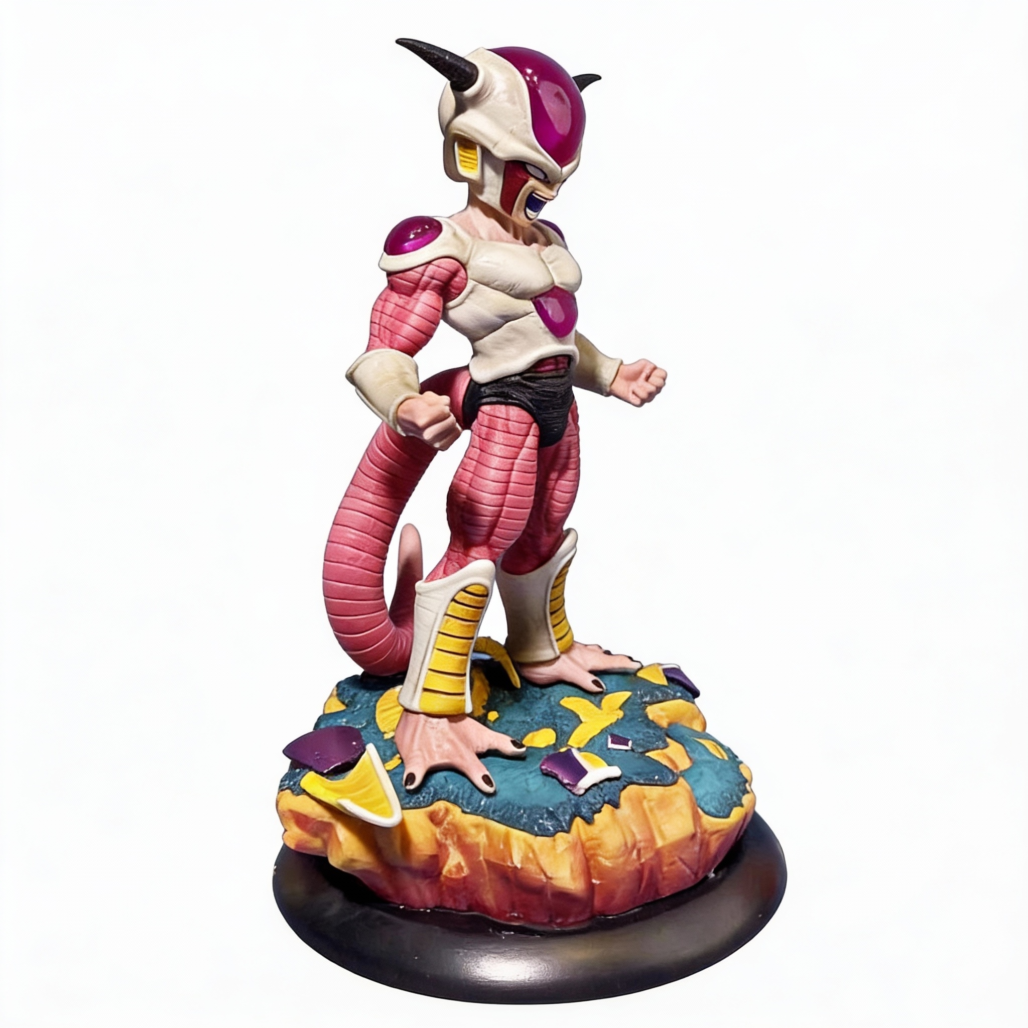 Dragon Ball Z Frieza (First Form) - Planet Namek & White Hole Diorama Base - 530,000 Battle Power Statue - Cosplee