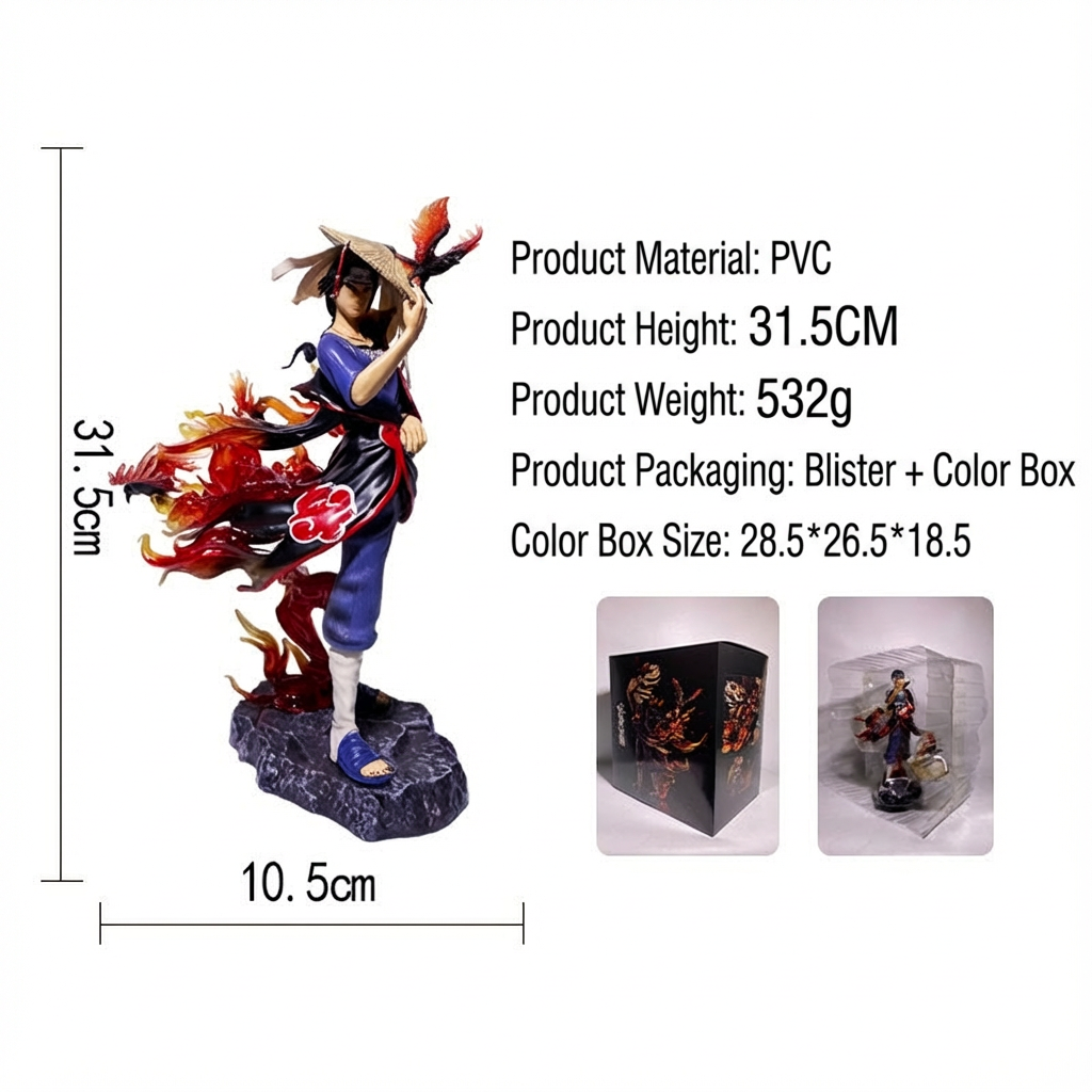 Naruto - Uchiha Clan: Itachi Uchiha MRJ Edition Premium Statue - Cosplee