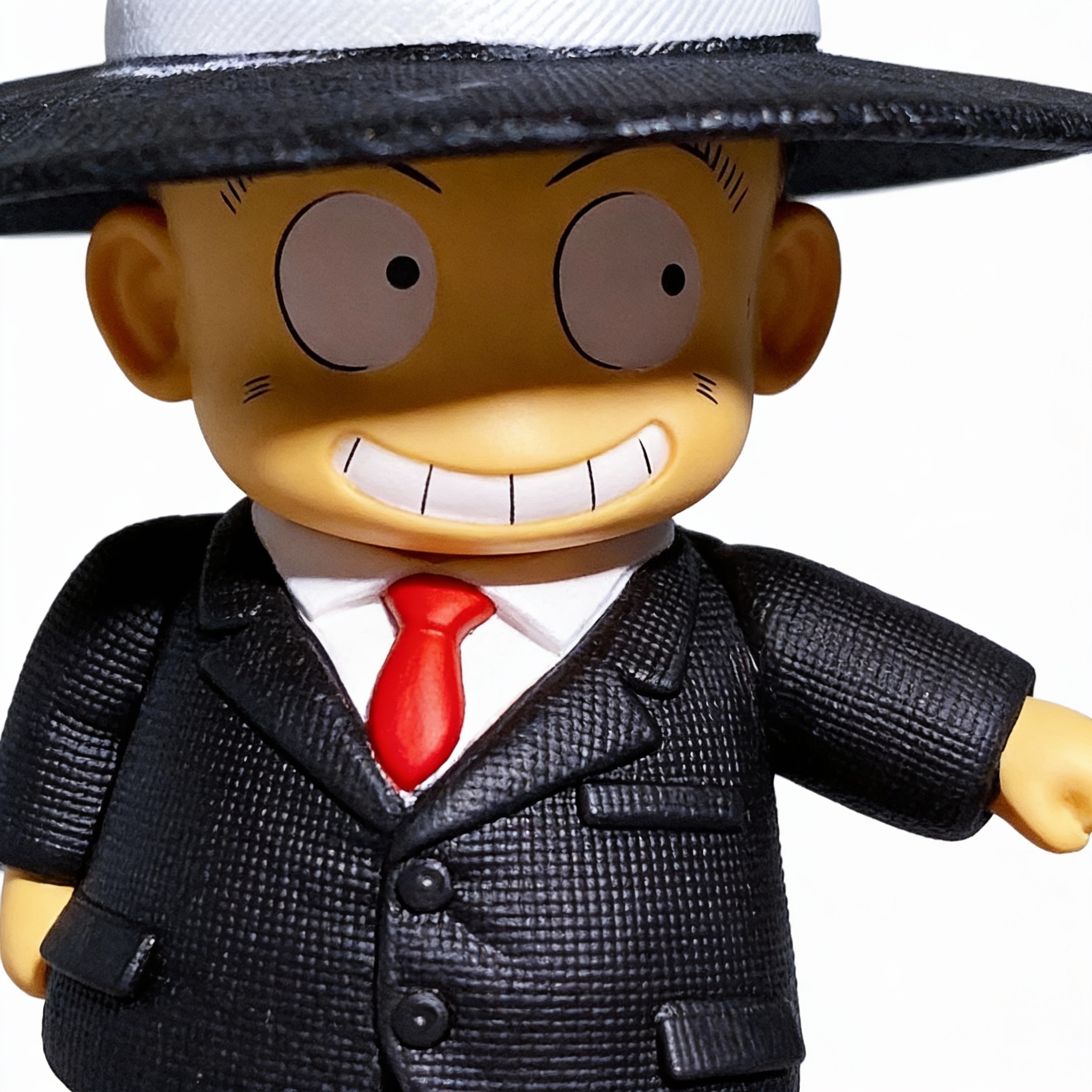 Dragon Ball - Goku & Krillin Q-Version Desktop Set - With Slogan Plates & PC Case Decor - Cosplee