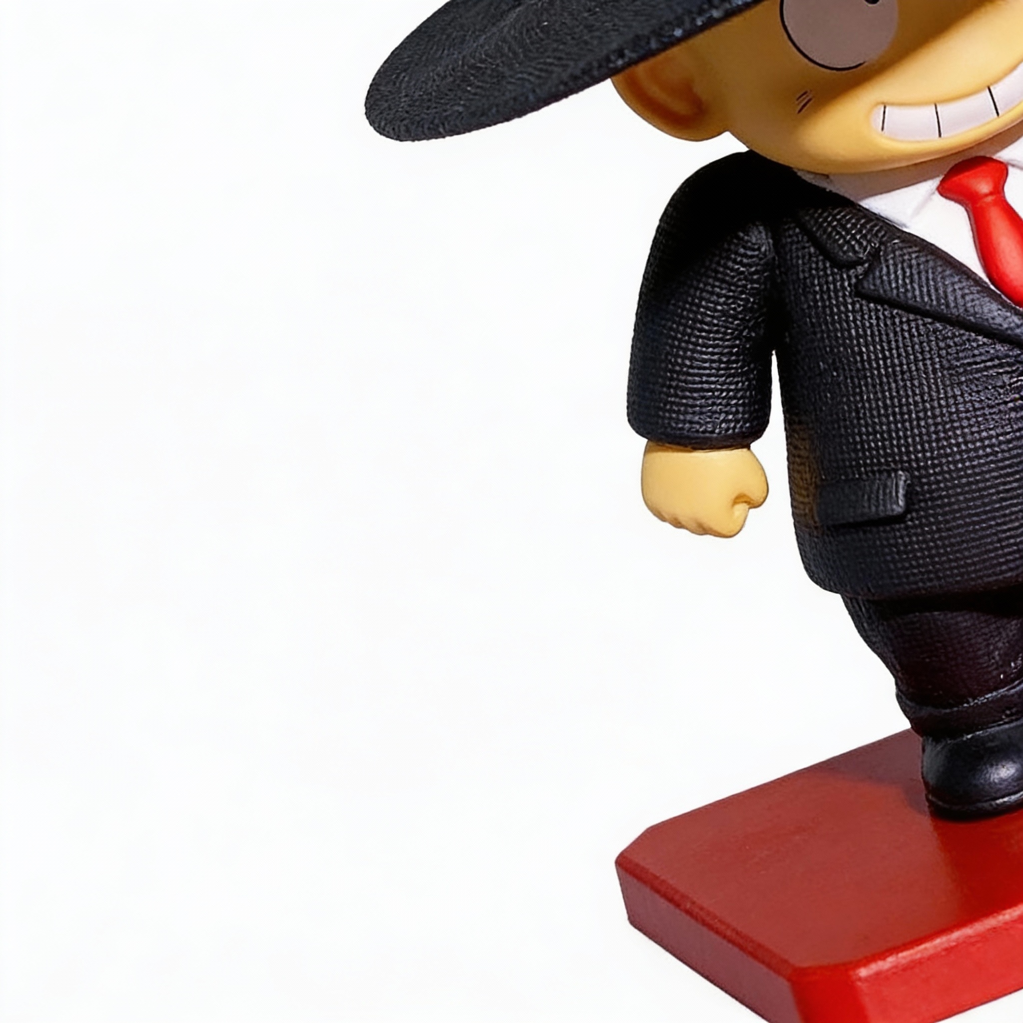 Dragon Ball - Goku & Krillin Q-Version Desktop Set - With Slogan Plates & PC Case Decor - Cosplee