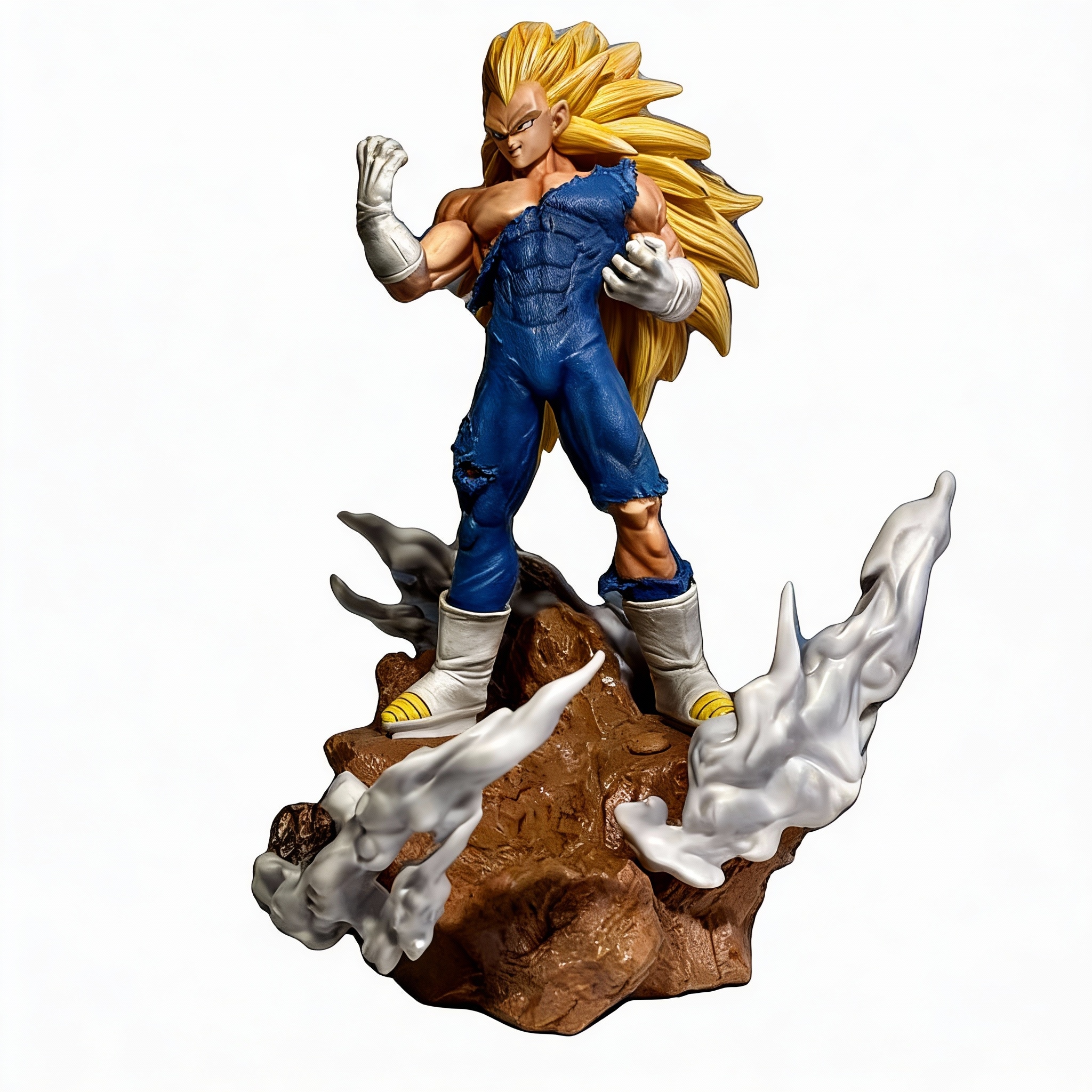 Dragon Ball Z Kylin Series - Super Saiyan 3 Goku & Super Saiyan 2 Vegeta Premium Statue Set - Cosplee