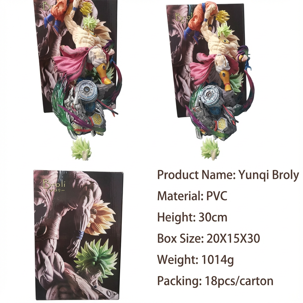 Dragon Ball Super: Broly - Legendary Super Saiyan (Cloudy Ripple Series Limited Edition) Statue - Cosplee