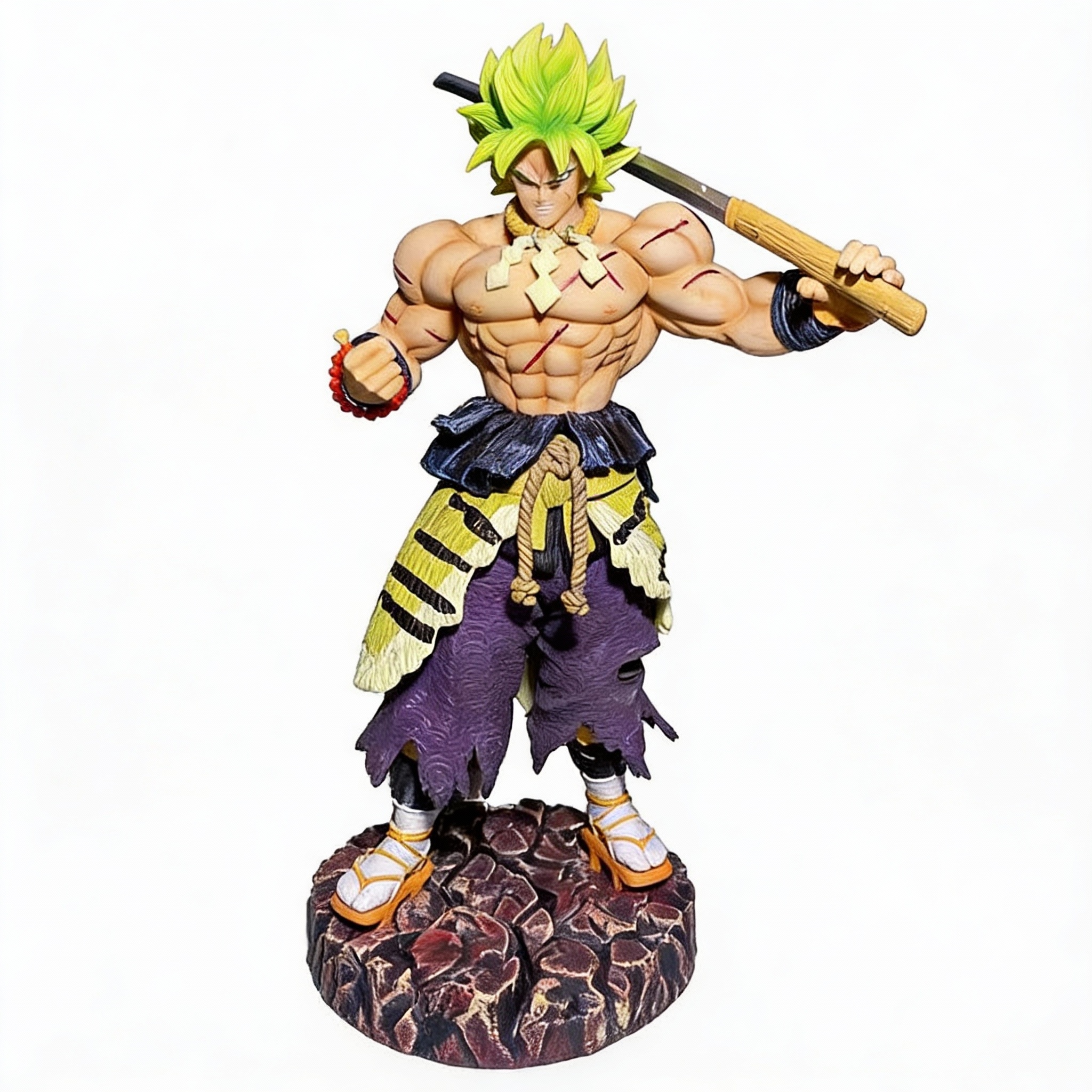 LK Samurai Series - Majin Buu, Vegeta, & Future Trunks (Super Saiyan Rage) - Samurai-Inspired Dragon Ball Z Statue Collection - Cosplee