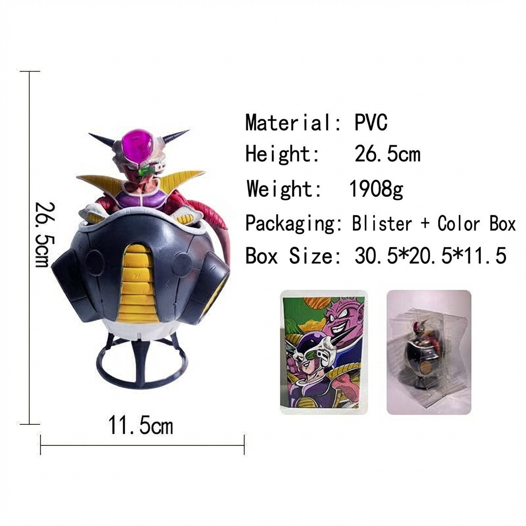 Dragon Ball Z - Frieza's Hover Pod Debut (White Hole Ver.) - Collectible Figure & Diorama - Cosplee