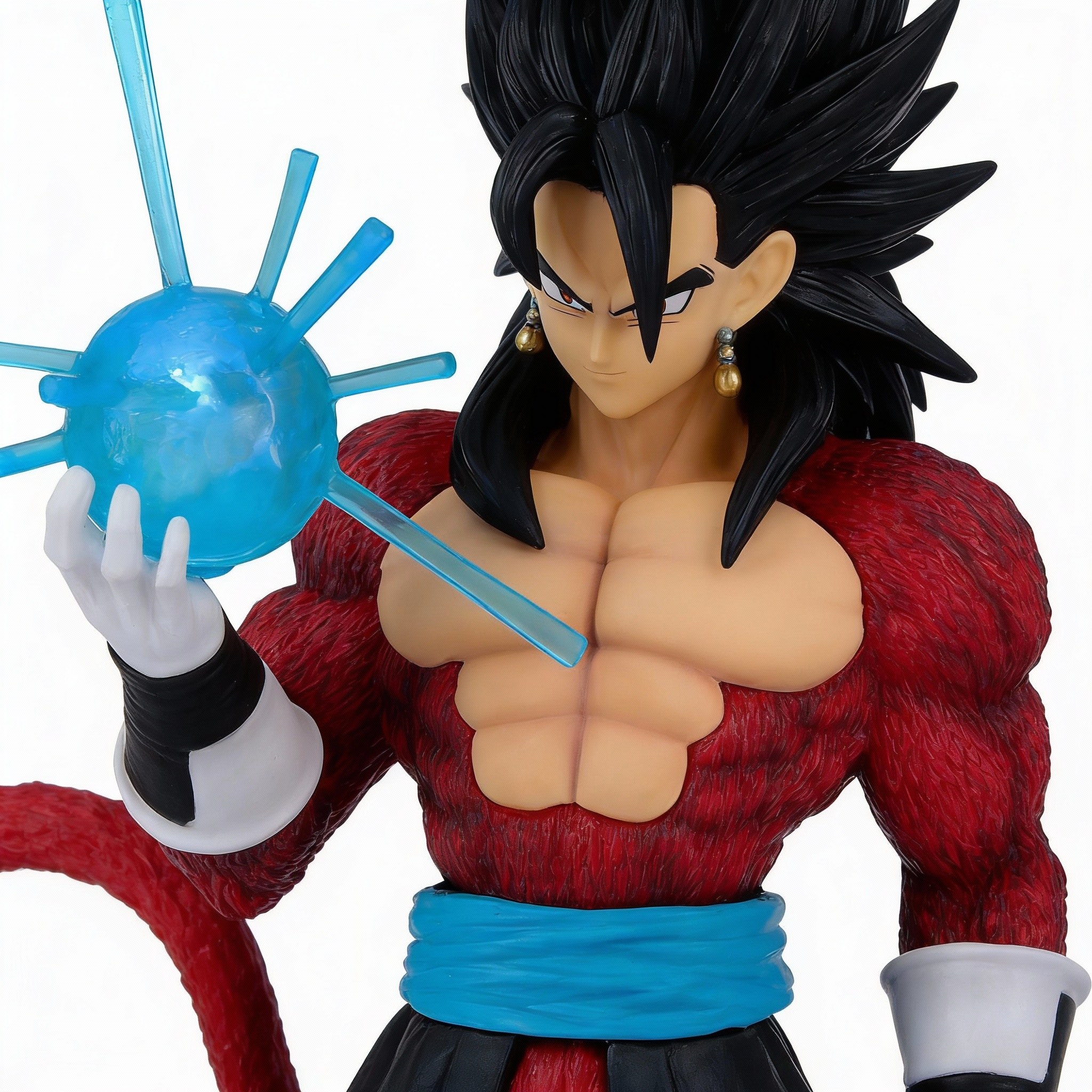 Dragon Ball GT - Super Saiyan 4 Gogeta Dual-Portrait LED Light-Up Diorama Statue - Cosplee