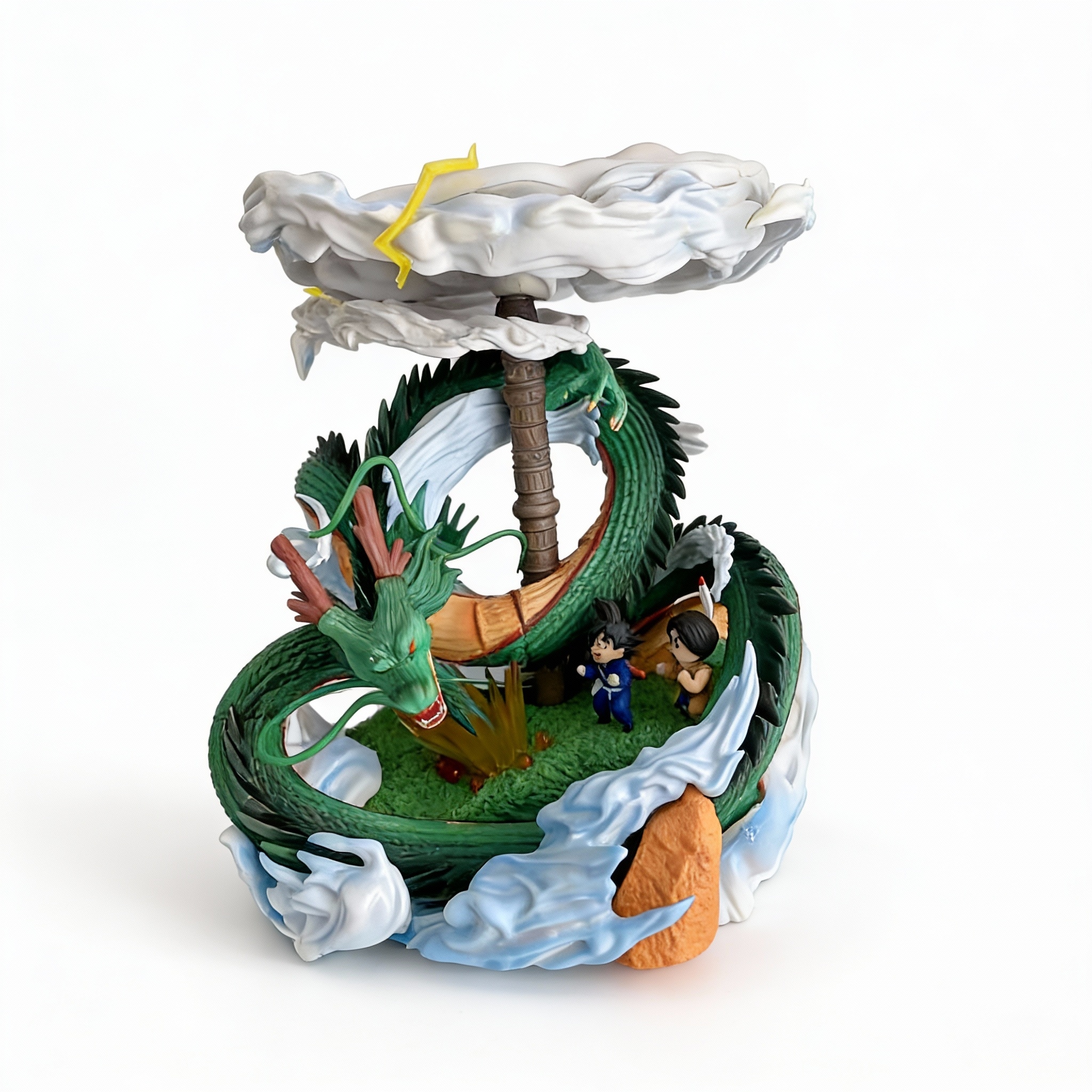 Dragon Ball - Karin Tower with Kid Goku & Shenron Statue - Mystical Adventure Collectible - Cosplee