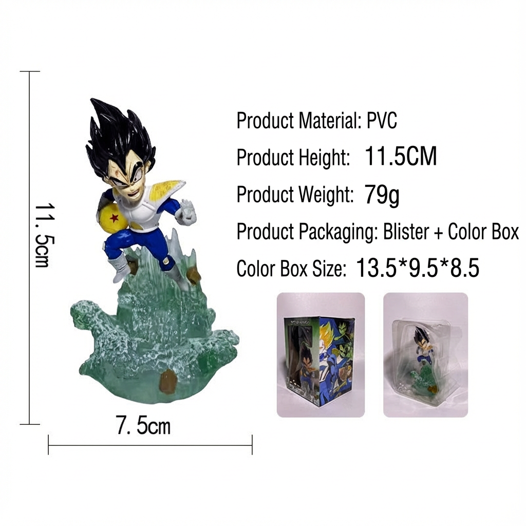 Dragon Ball Z: Goku & Vegeta (Ginyu Force Disguise) - Namek Saga Two-Pack Figure Set - Cosplee