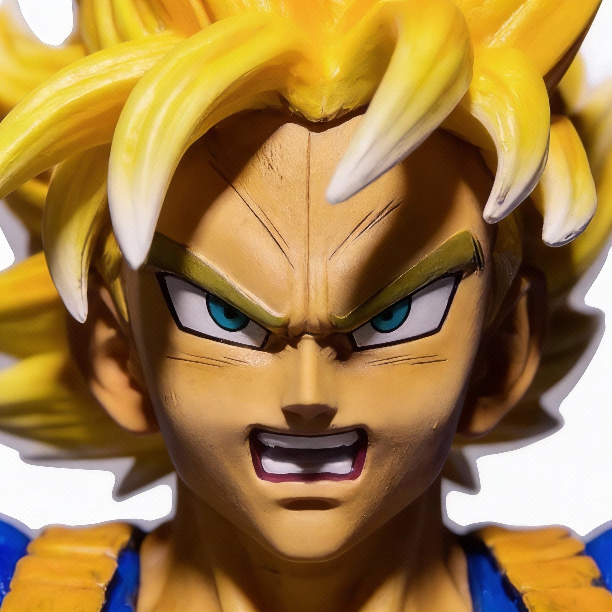 Dragon Ball Z - Super Saiyan Training Goku (Muscular Standing Pose) - Boxed Collectible Statue - Cosplee