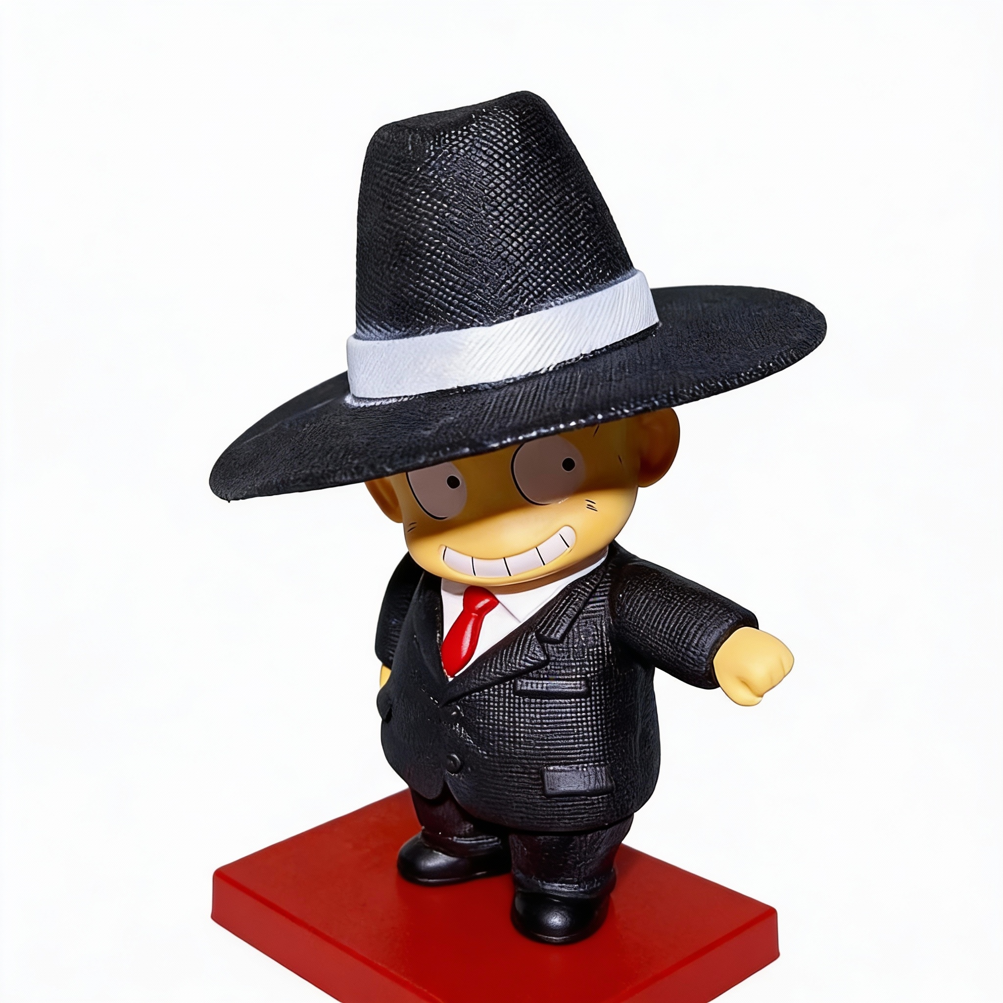 Dragon Ball - Goku & Krillin Q-Version Desktop Set - With Slogan Plates & PC Case Decor - Cosplee