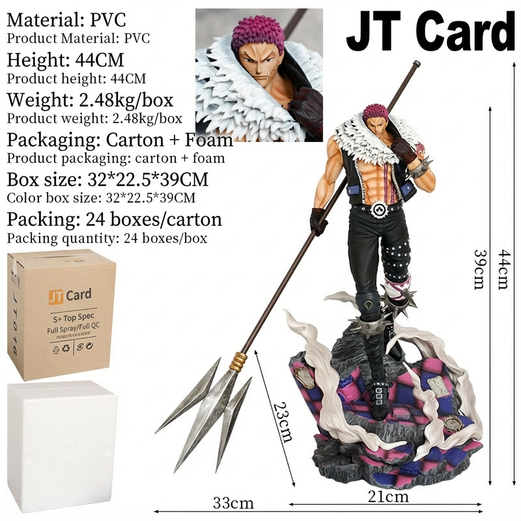 One Piece JT Studio Katakuri Statue - BT Studio Charlotte Katakuri Action Figure Collectible - Cosplee