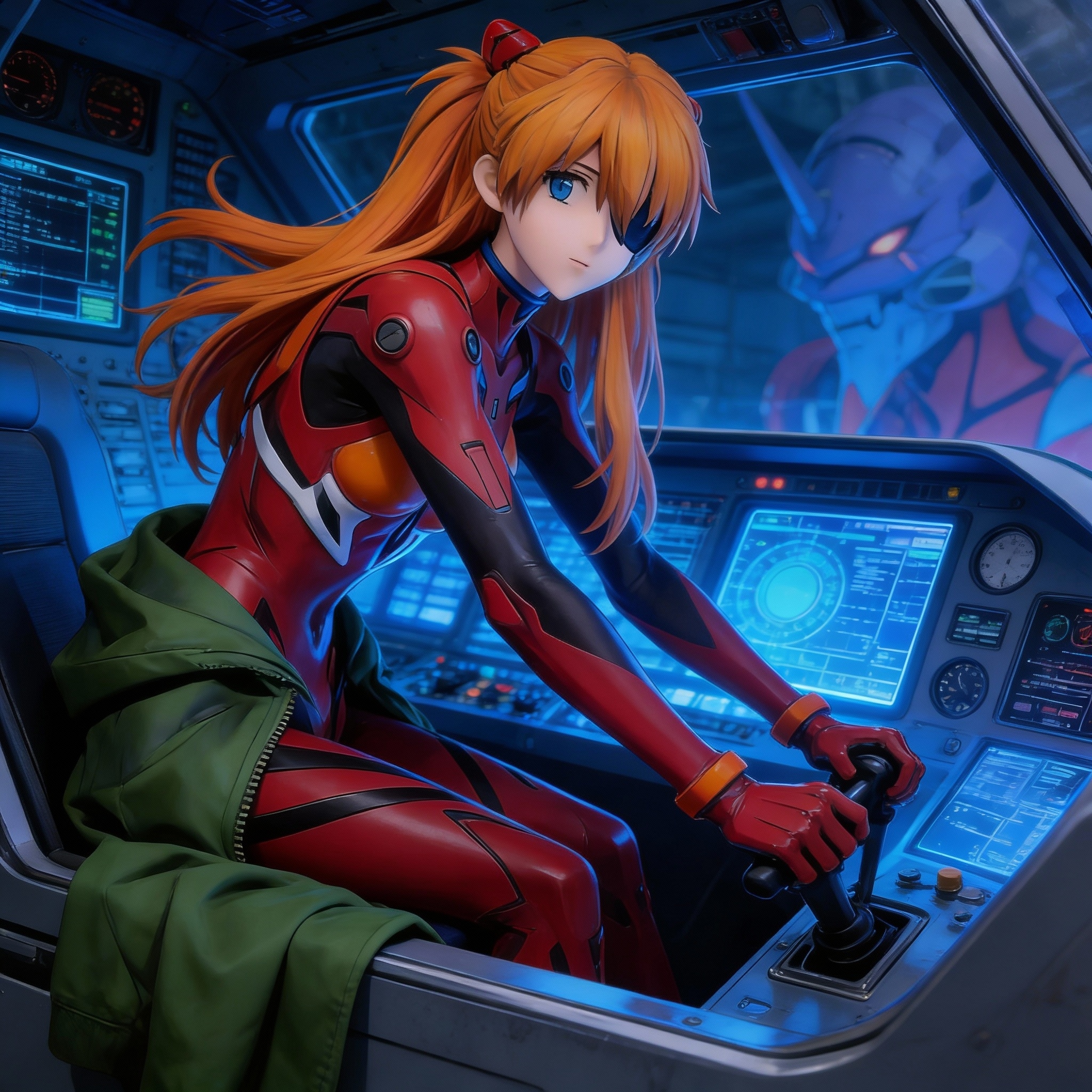 Neon Genesis Evangelion - Asuka Langley Soryu (Desktop & PC Case Ver.) Anime Figure - Cosplee