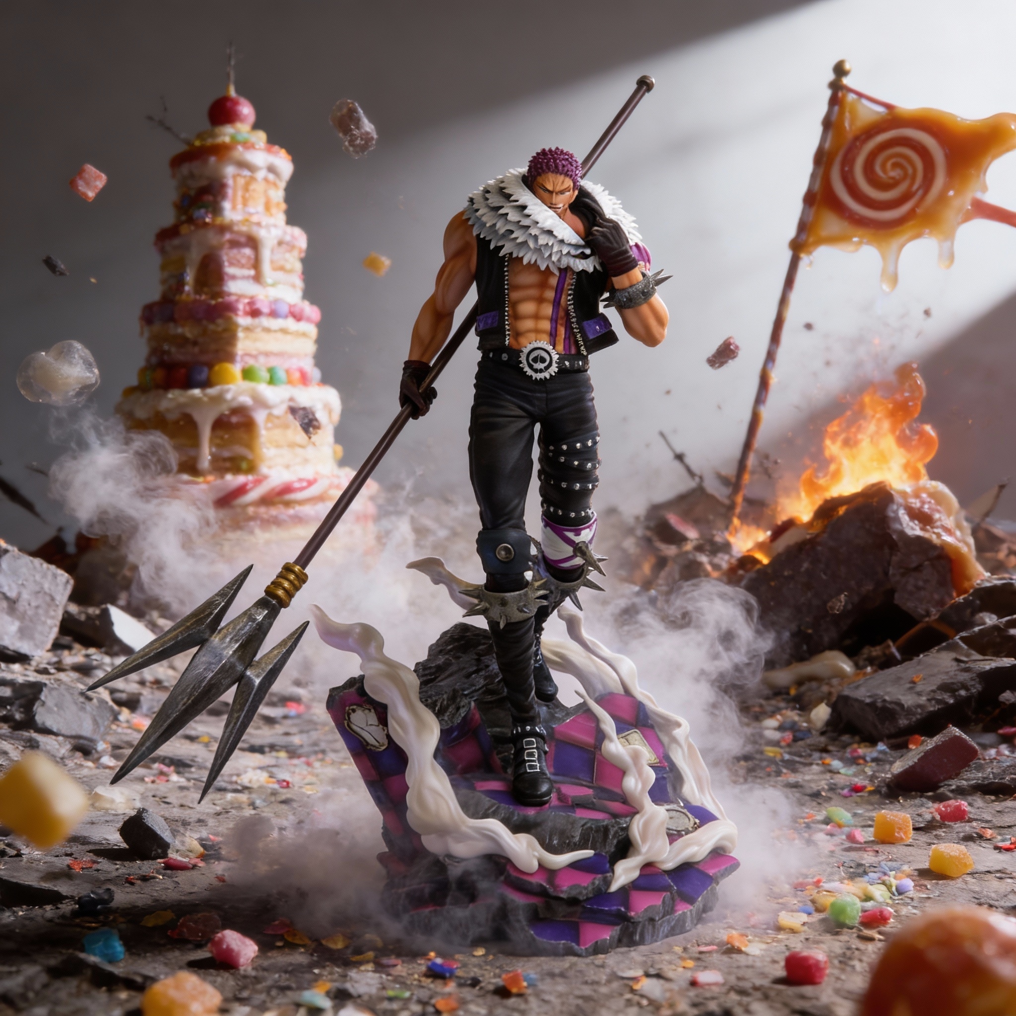 One Piece JT Studio Katakuri Statue - BT Studio Charlotte Katakuri Action Figure Collectible - Cosplee