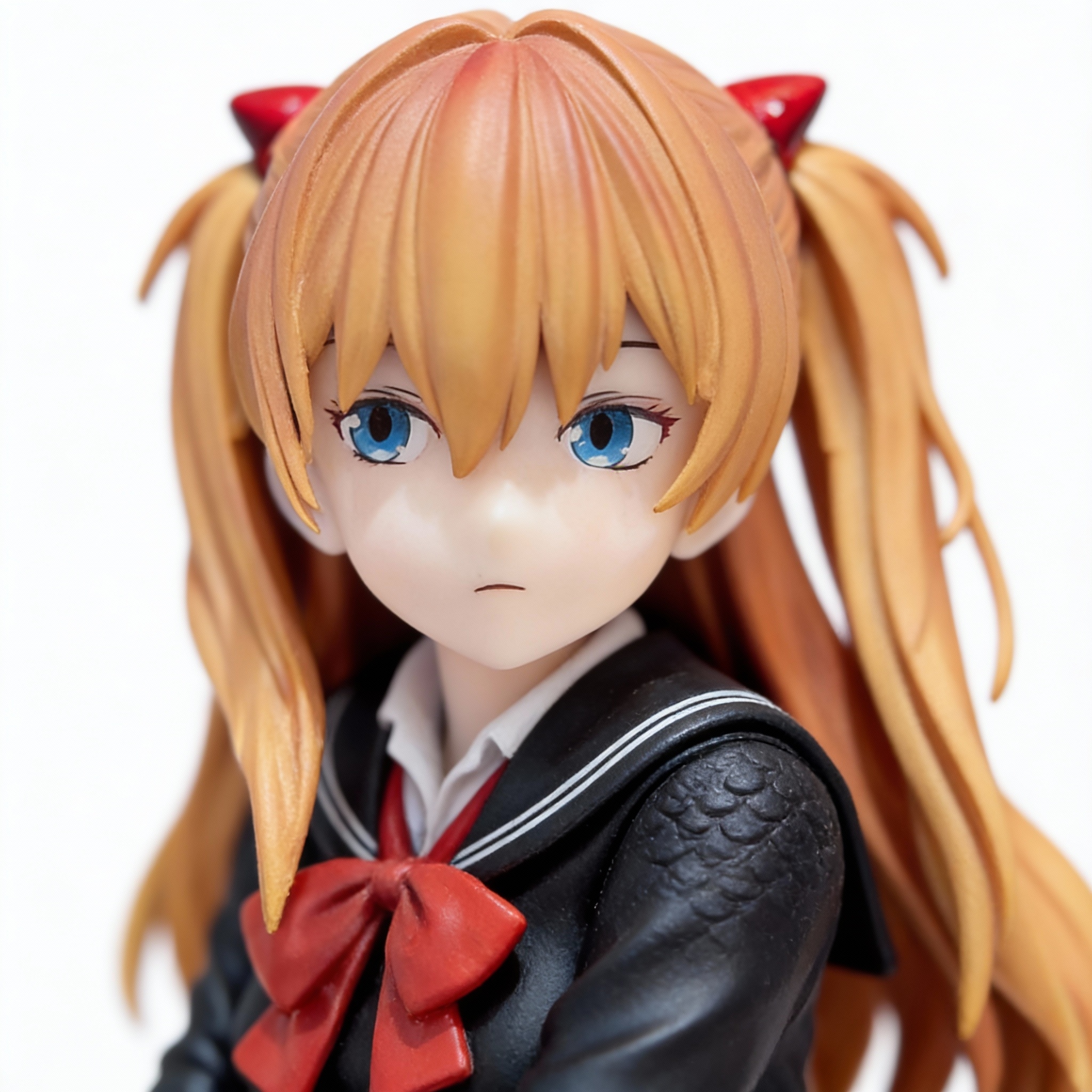 Evangelion EVA Crouching Asuka Figure - Anime Girl Model Collectible Statue Gift - Cosplee