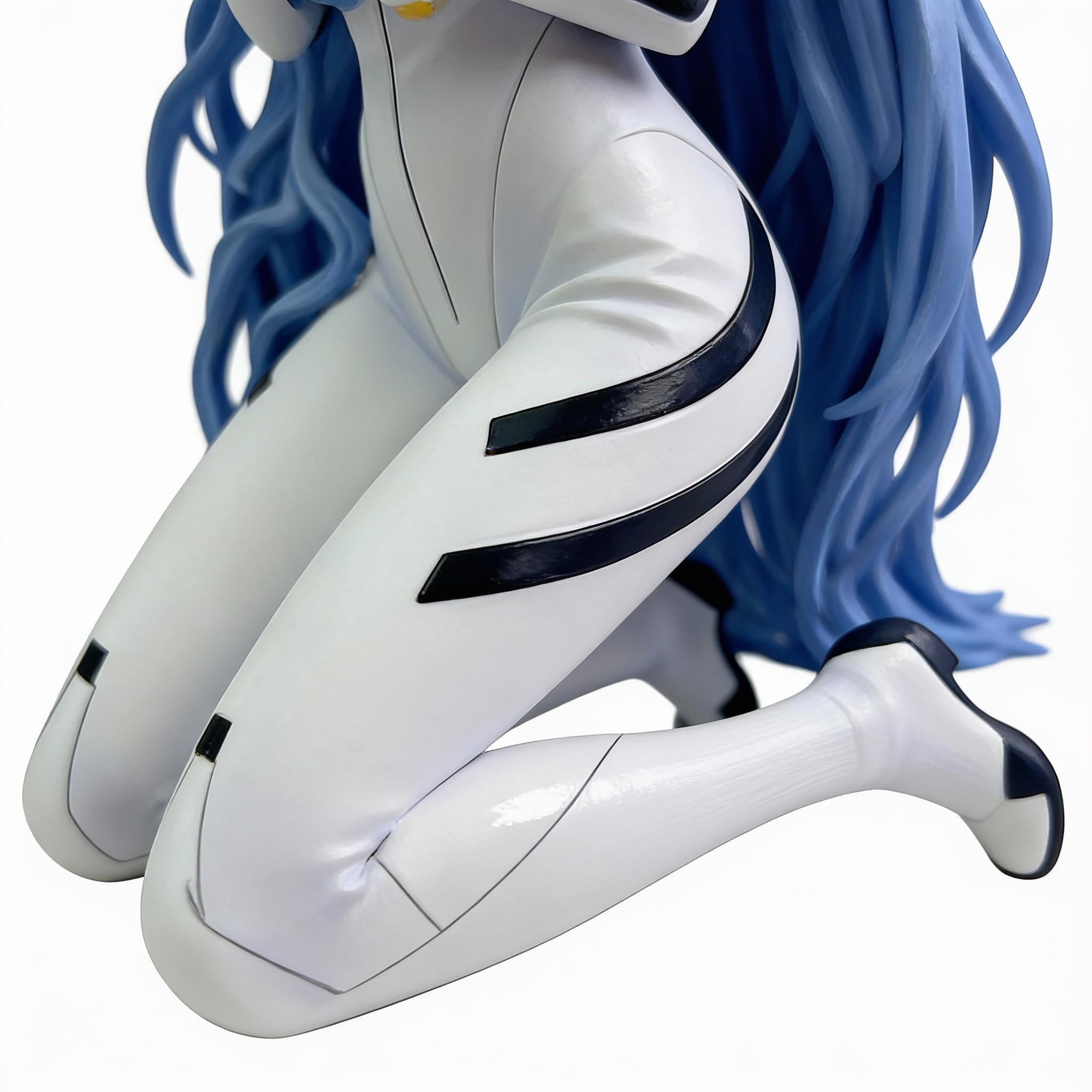 Evangelion Figure - New Movie Long Hair Rei Ayanami Anime Model Statue Collectible Gift - Cosplee