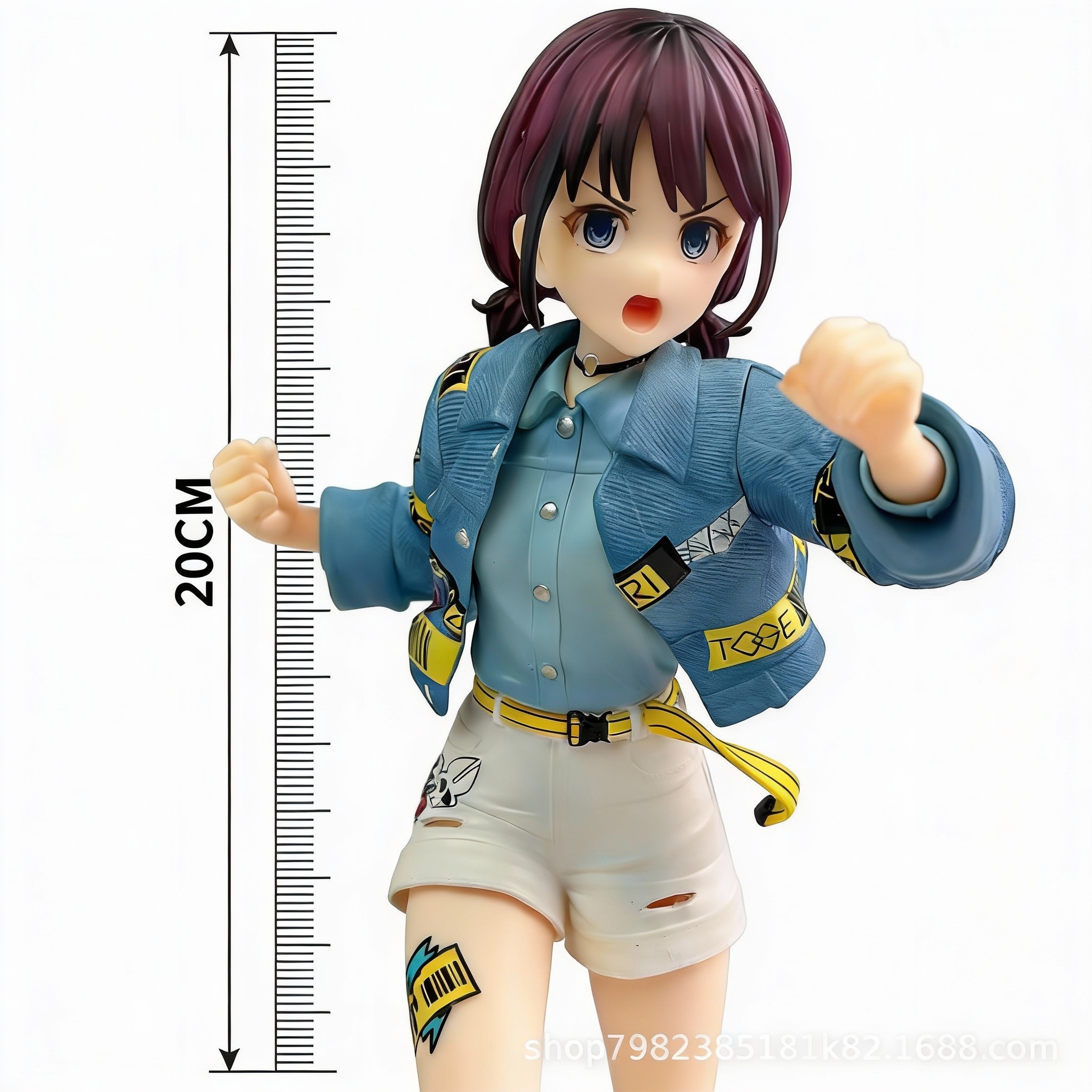 Aoi Serina Figure - MyGO!!!!! Band Performance Anime Figure with Microphone - Cosplee