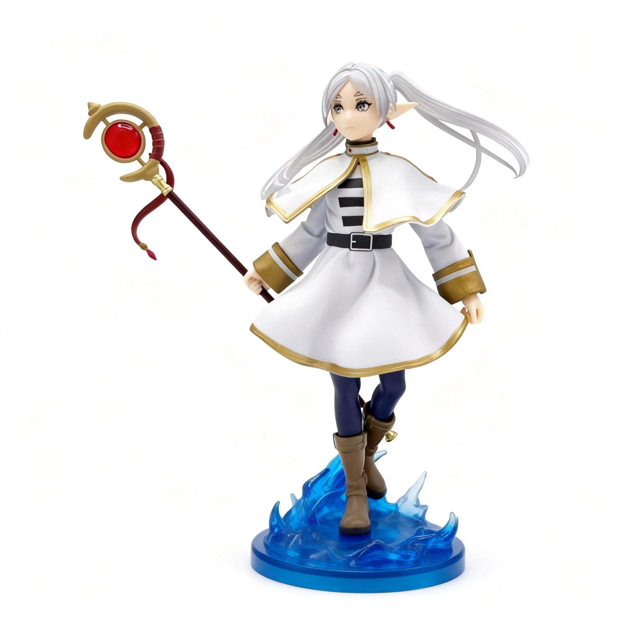 Frieren: Beyond Journey's End Anime Figure - Frieren Elf Mage Desktop Collectible Statue - Cosplee