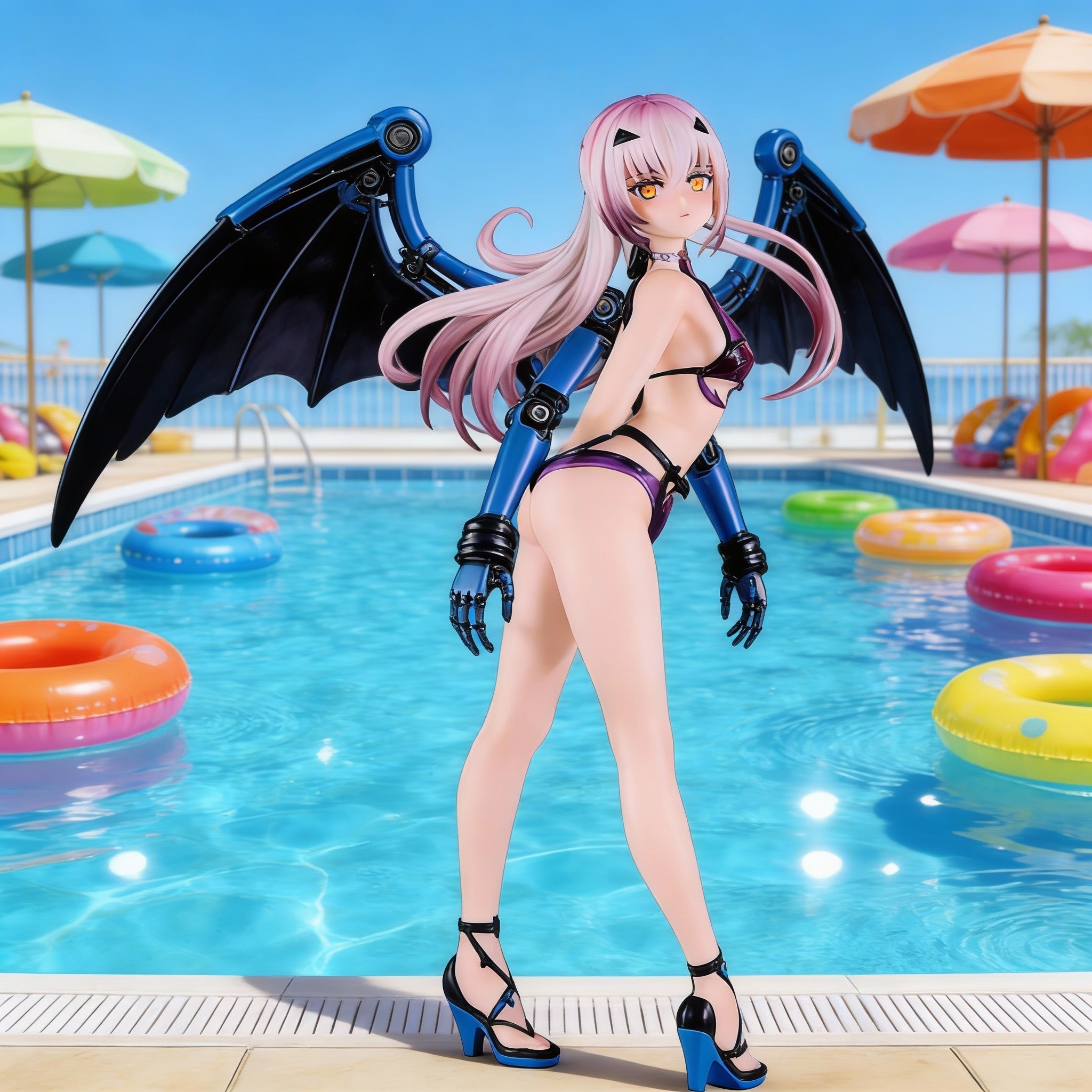 New Edition Swimsuit Melusine Figure - FGO FGO Arcade Anime Character Collectible - Cosplee