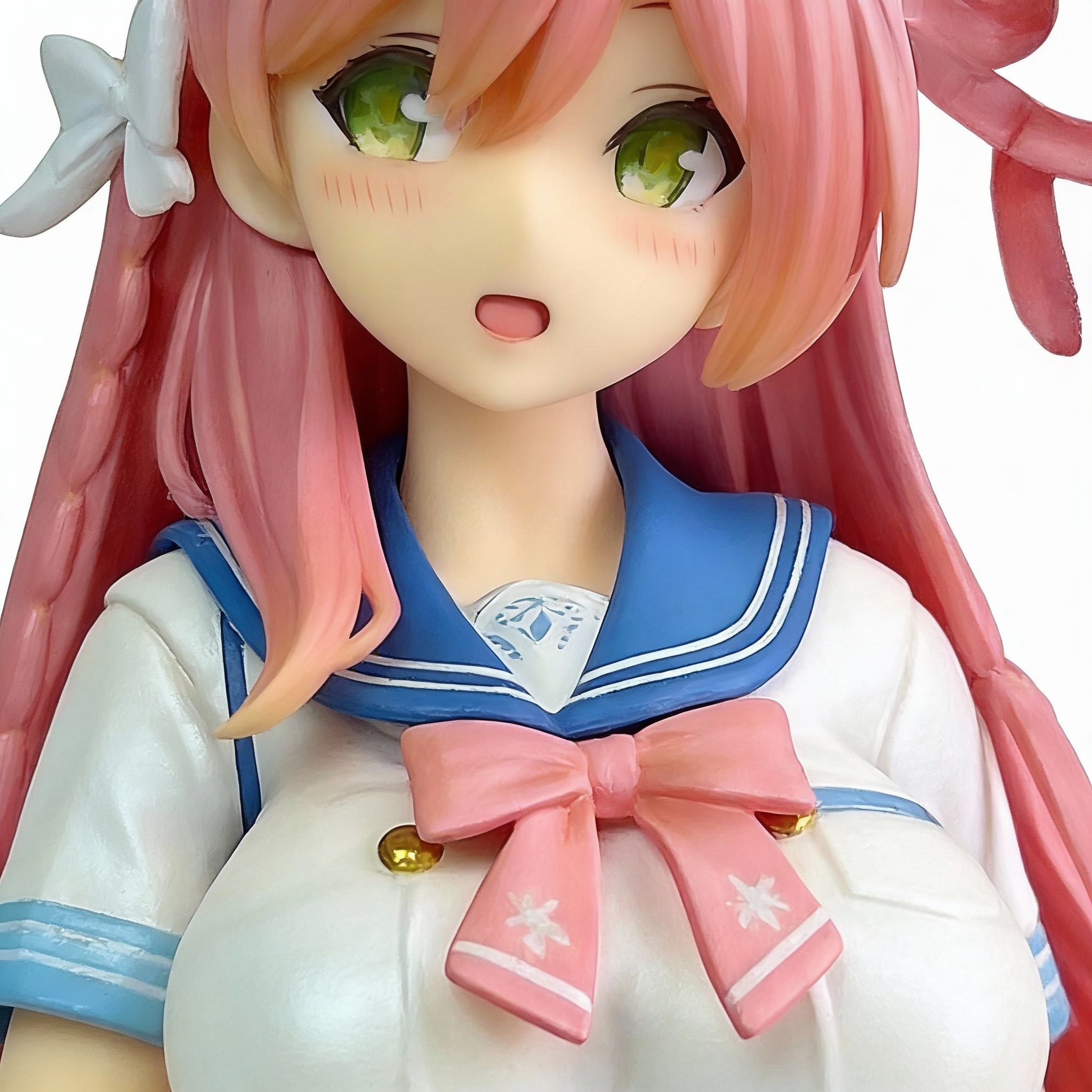 Hanako Minagawa with Gun Figure - Cute & Detailed Anime Mecha Model Toy - Cosplee