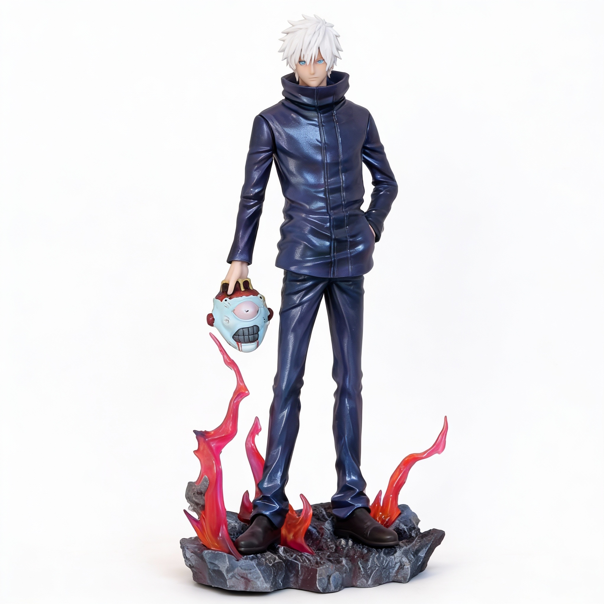 Jujutsu Kaisen LX Meteorite Gojo Satoru Figure - Dual Portrait Sorcerer Teacher Collector Statue - Cosplee