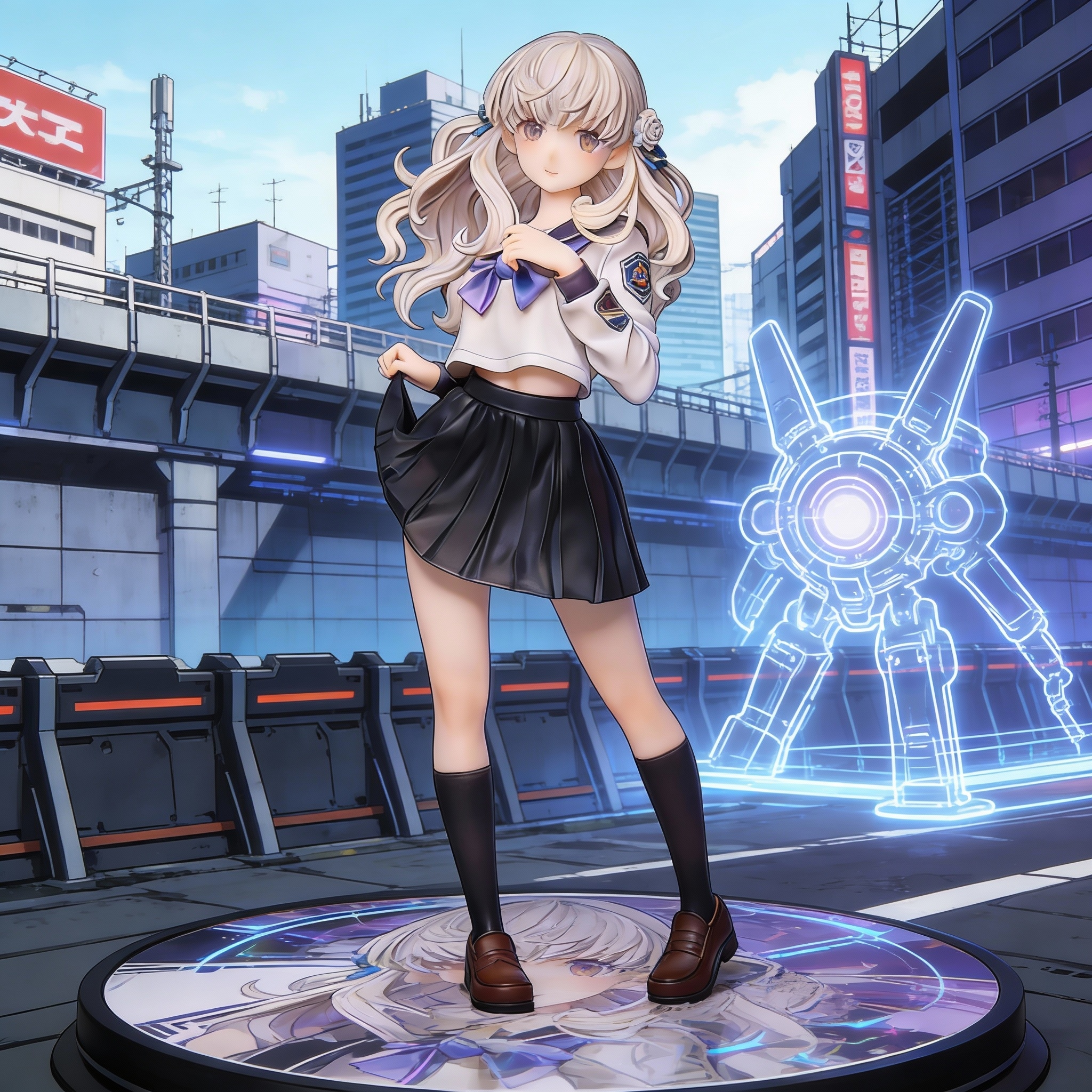 Winter Hill Misora Figure - 13 Sentinels: Aegis Rim Anime Game Collectible - Cosplee