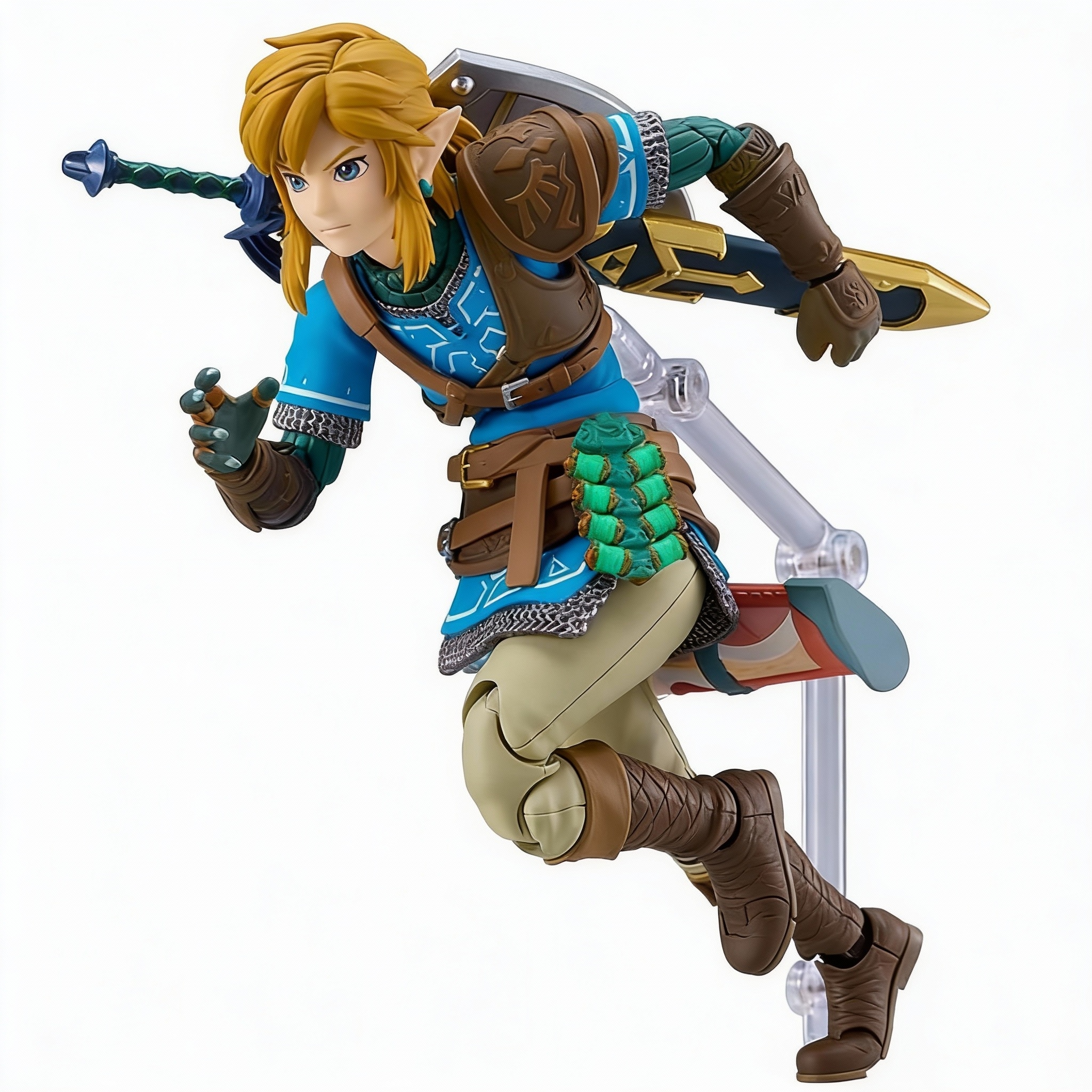 The Legend of Zelda: Figma #626 Link - Breath of the Wild & Tears of the Kingdom Articulated Action Figure - Cosplee