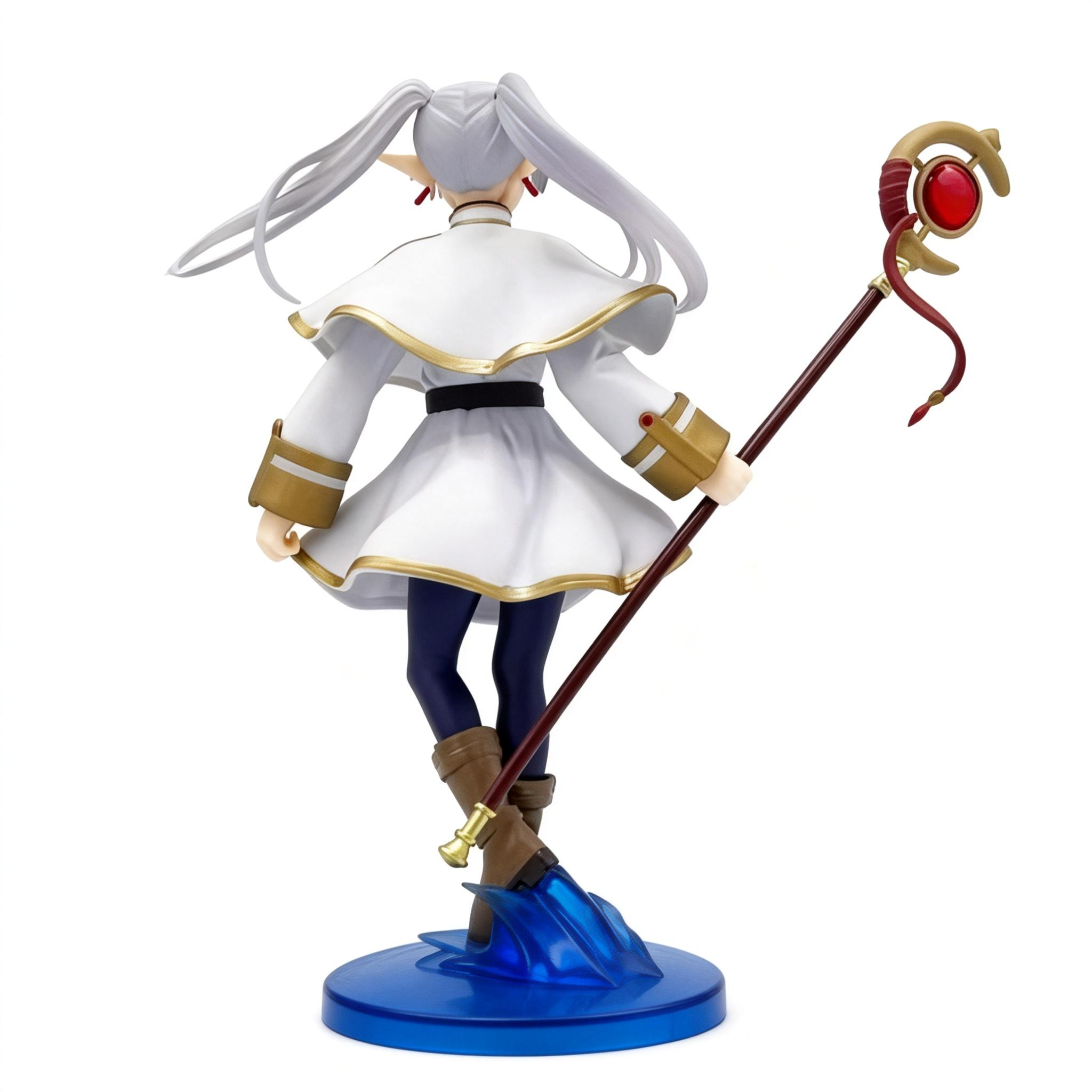 Frieren: Beyond Journey's End Anime Figure - Frieren Elf Mage Desktop Collectible Statue - Cosplee