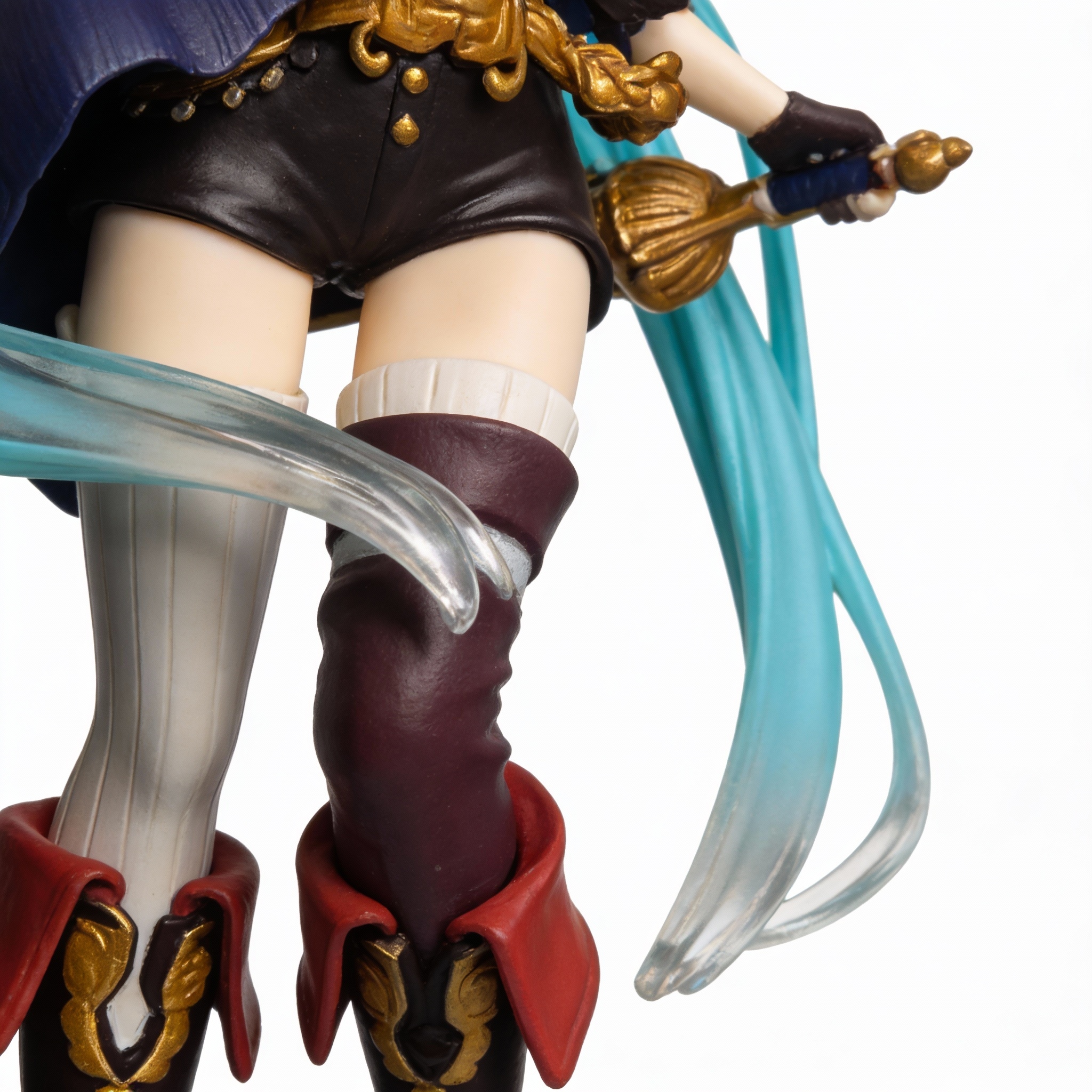 Hatsune Miku Figure - Fairy Tale Wonderland Puss in Boots Anime Statue Desktop Decoration Gift - Cosplee