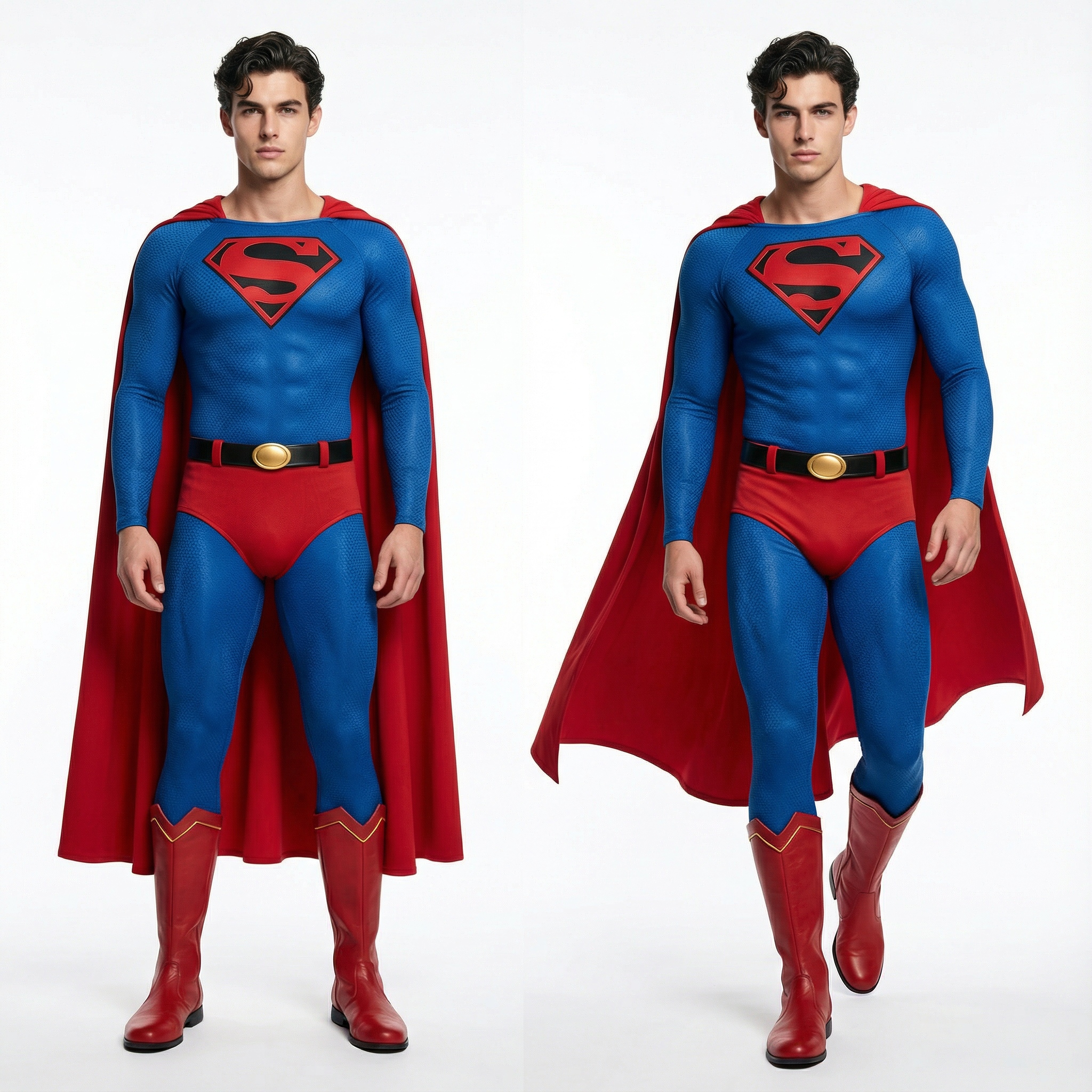DC's Crisis on Infinite Earths - Superman Crossover Suit & Cape Replica - Cosplee