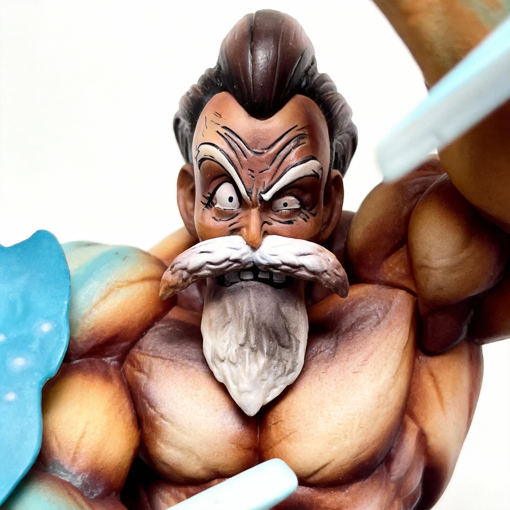 Dragon Ball Master Roshi Kamehameha Dual-Portrait Desktop GK Statue - Cosplee