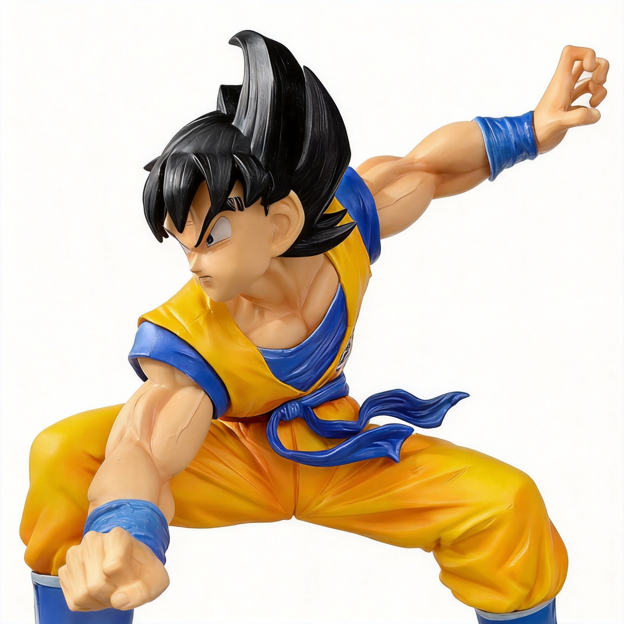 Dragon Ball Z PS Opening Pose Goku Super Saiyan Blue Kaioken GK Statue - Cosplee