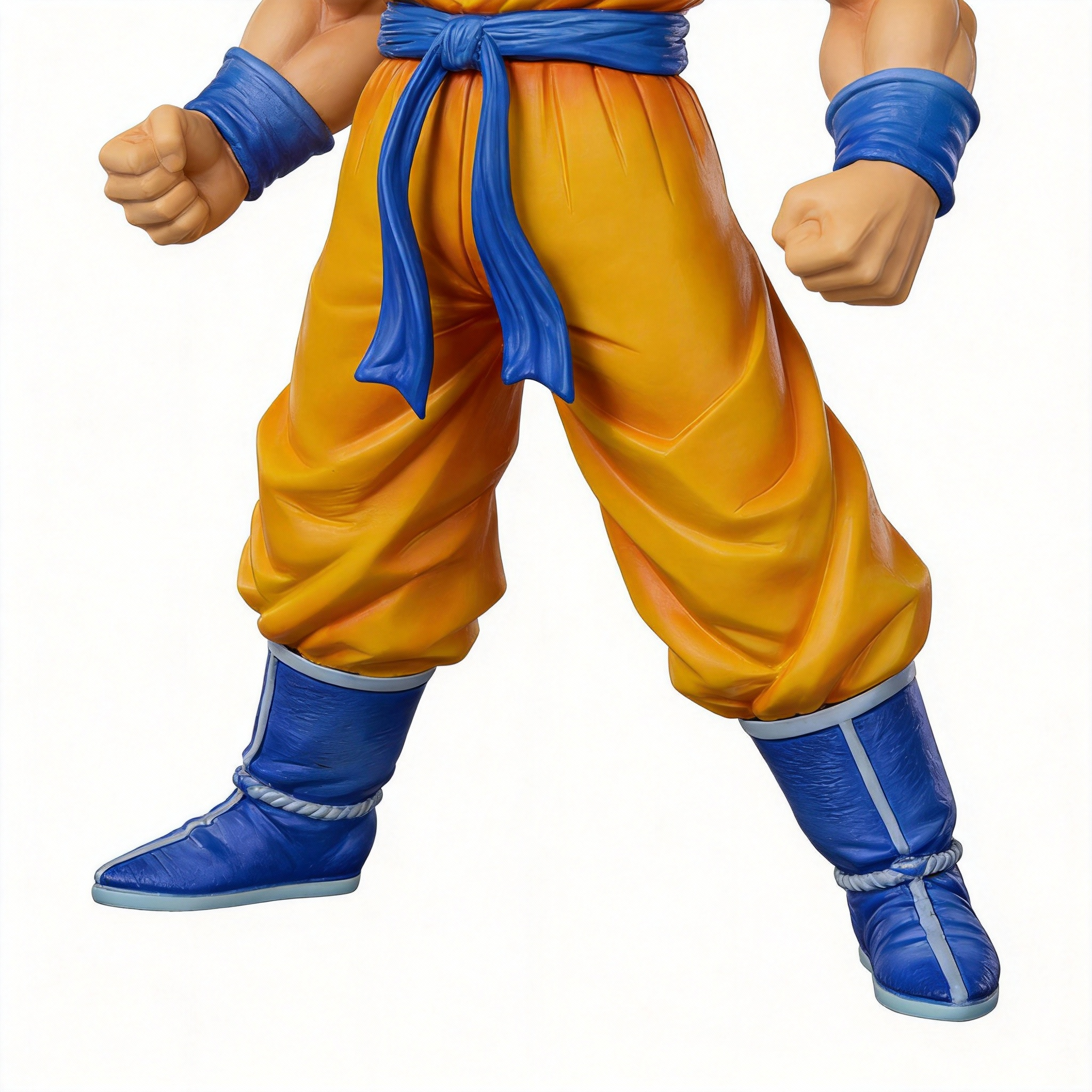 Dragon Ball Z PS Opening Pose Goku Super Saiyan Blue Kaioken GK Statue - Cosplee
